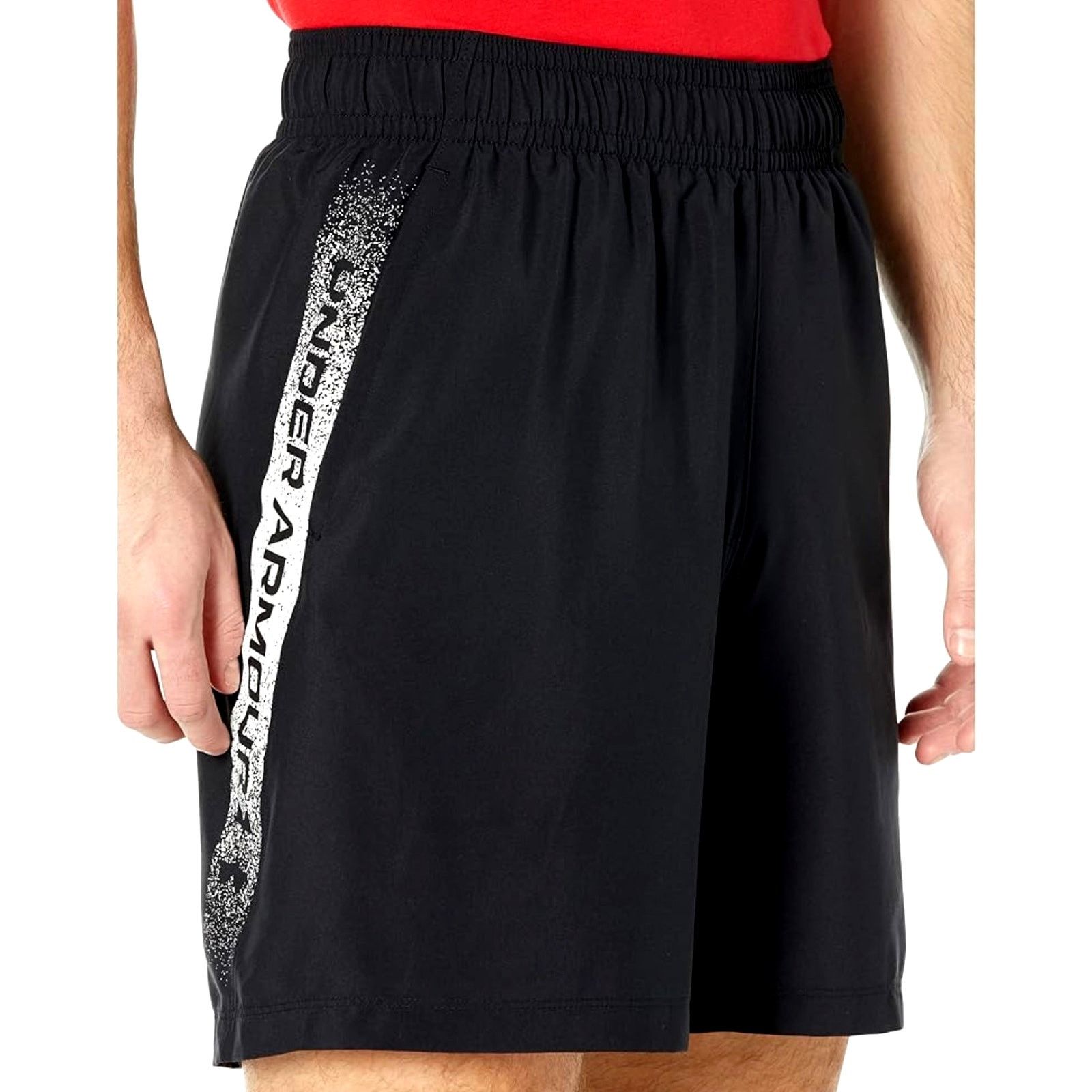 Under Armour Under Armour Men's Moisture Wicking Graphic Shorts Black M Size US 32 / EU 48 - 2 Thumbnail