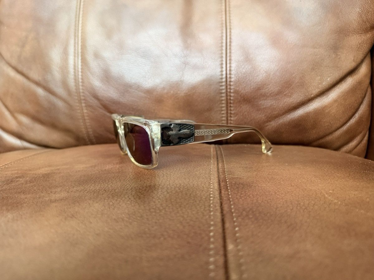 Chrome Hearts Chrome Hearts G-Money I Flerknee Rainbow Patina Sunglasses Size ONE SIZE - 16 Thumbnail