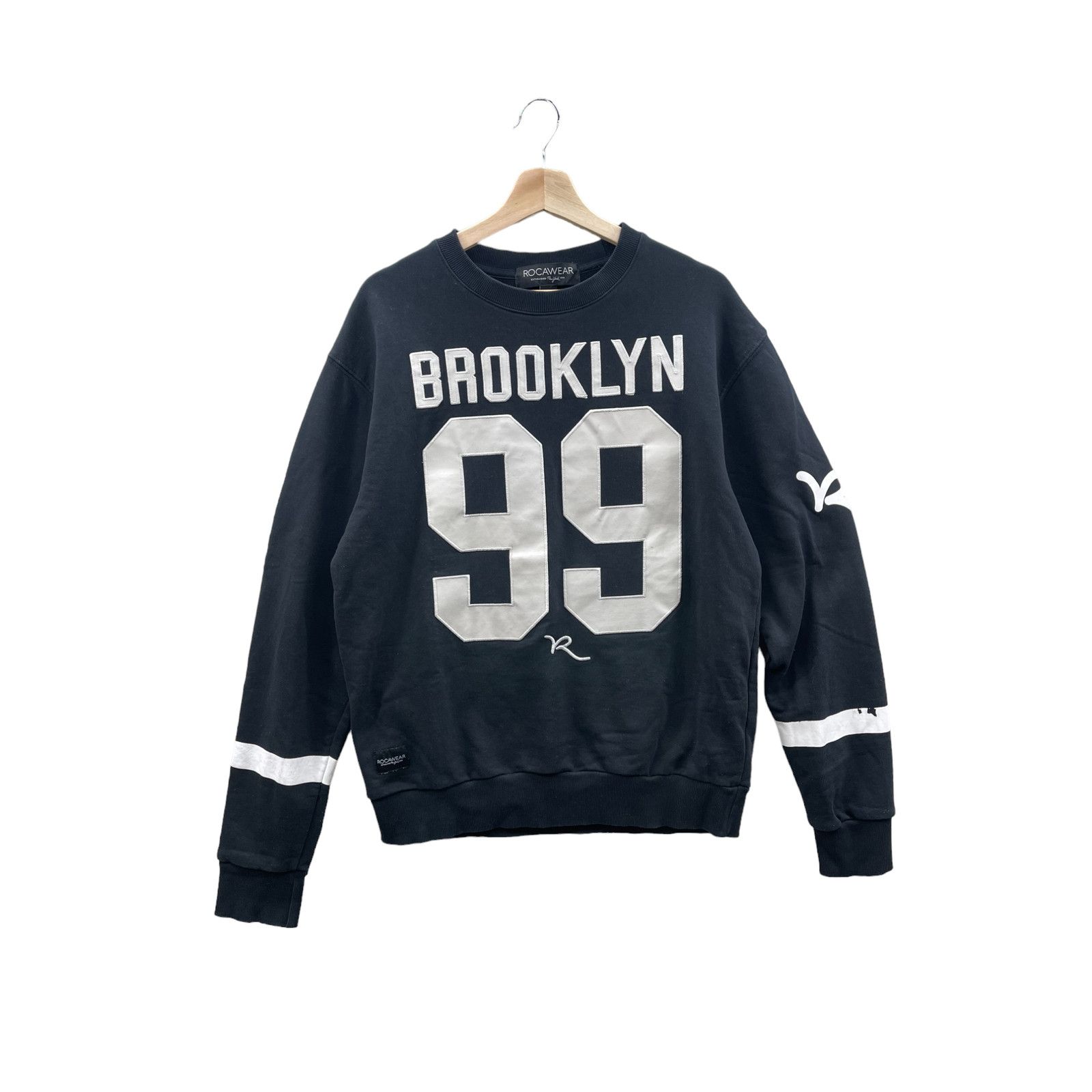 Rocawear × Vintage Vintage 2000's Rocawear Brooklyn Embroidered Jersey Crewneck Size US XL / EU 56 / 4 - 1 Thumbnail