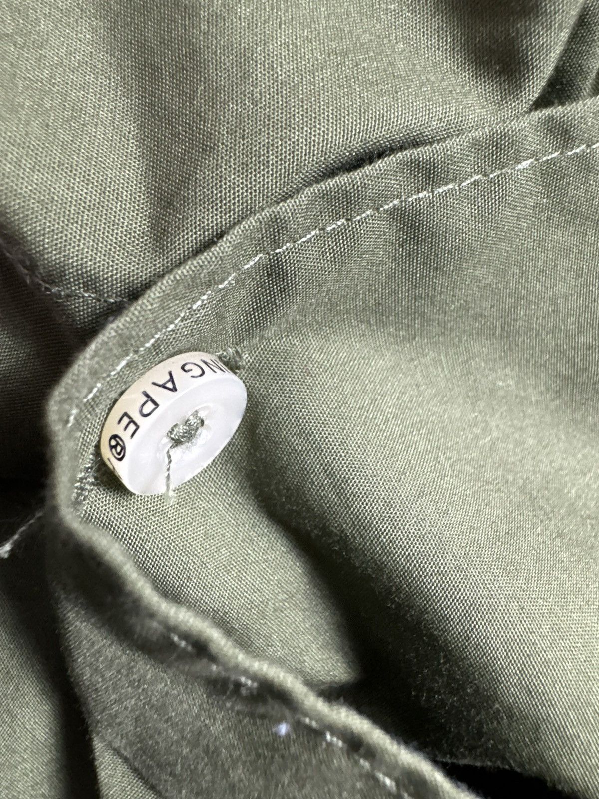 Aape Aape by A Bathing Ape Bape Button Up Short Sleeve Shirt Size US S / EU 44-46 / 1 - 10 Thumbnail