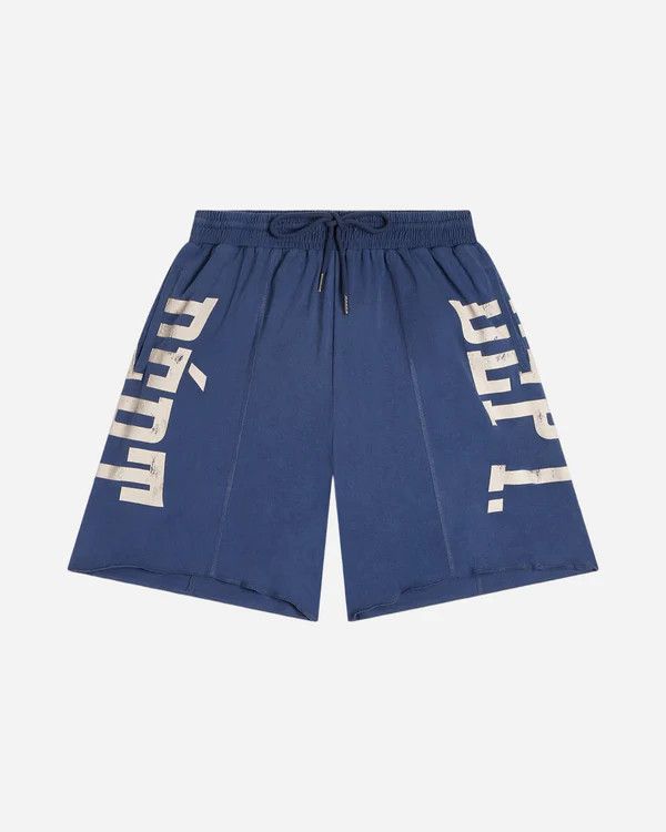 Gallery Dept. o1mle0725 Dept Fitness Vintage Shorts in Navy Blue Size US 30 / EU 46 - 1 Thumbnail