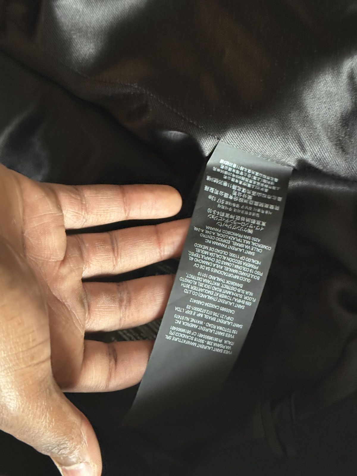 Saint Laurent Paris SZ 54 Saint Laurent Black Wool Teddy Jacket Size US L / EU 52-54 / 3 - 7 Thumbnail
