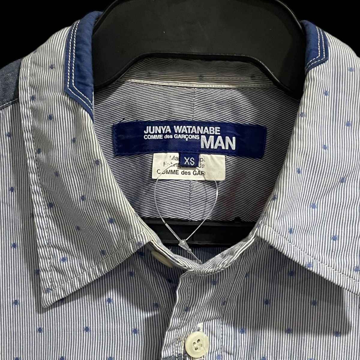 Comme des Garcons Man - Patchwork - L/S Button Up Shirt Size US XS / EU 42 / 0 - 3 Thumbnail