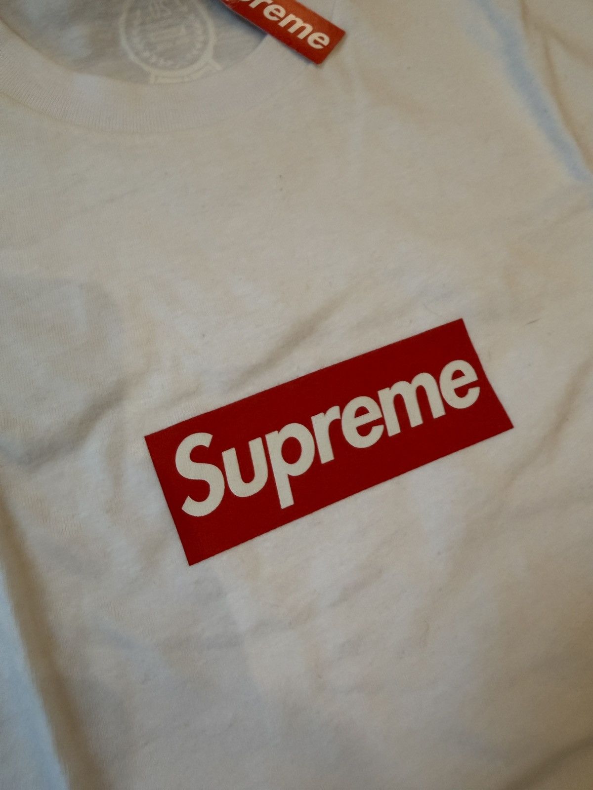 Supreme Supreme 20th anniversary OG white red box logo with tags Size US L / EU 52-54 / 3 - 2 Thumbnail
