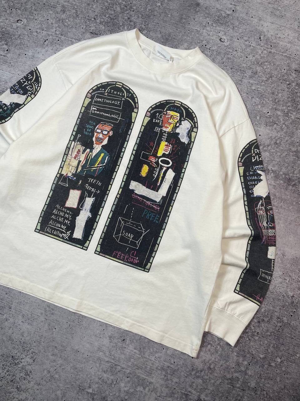 H&M × Jean-Michel Basquiat × Who Decides War Who Decides War H&M Basquiat Long Sleeve T-Shirt Y2K Size US M / EU 48-50 / 2 - 3 Thumbnail
