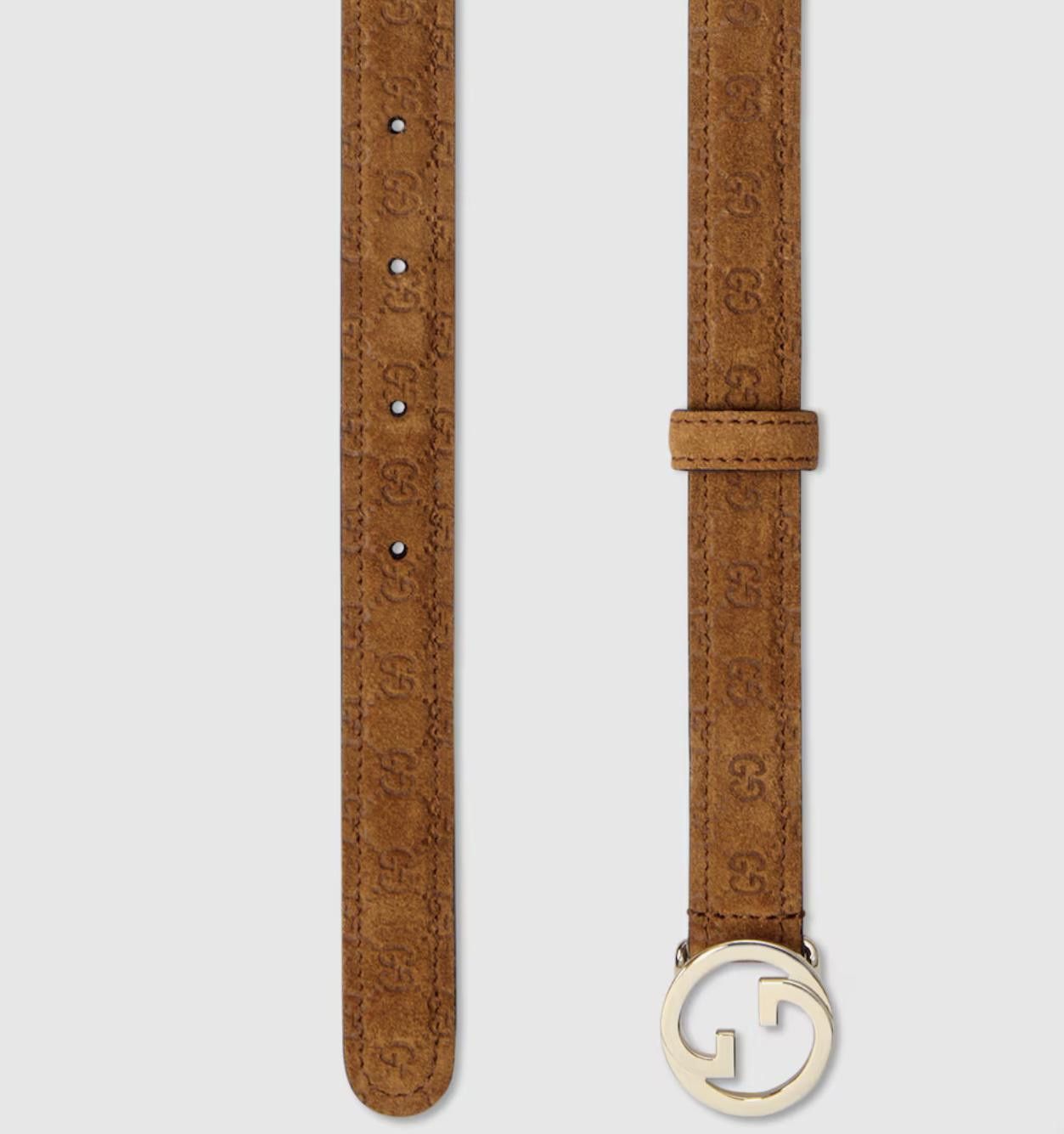 Gucci GUCCI GUCCI BLONDIE THIN BELT SIZE 85 CM Size ONE SIZE - 2 Thumbnail