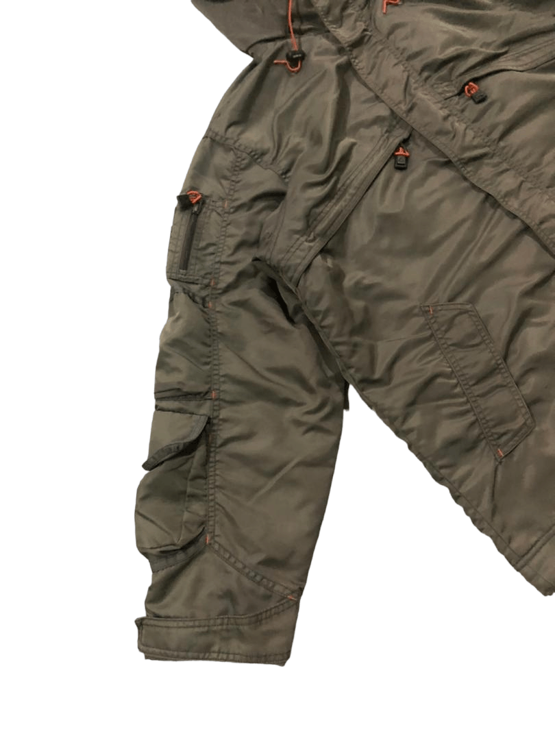 Airwalk Airwalk Cargo Jacket Military Style Jacket Sunfaded Size US M / EU 48-50 / 2 - 12 Thumbnail
