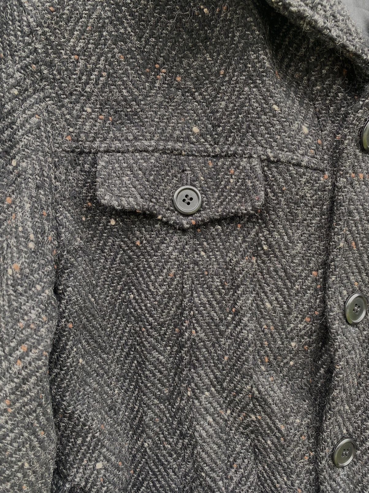 Junya Watanabe PEYTON PLACE FOR MEN HERRINGBONE CASUAL JACKET Size US M / EU 48-50 / 2 - 6 Thumbnail