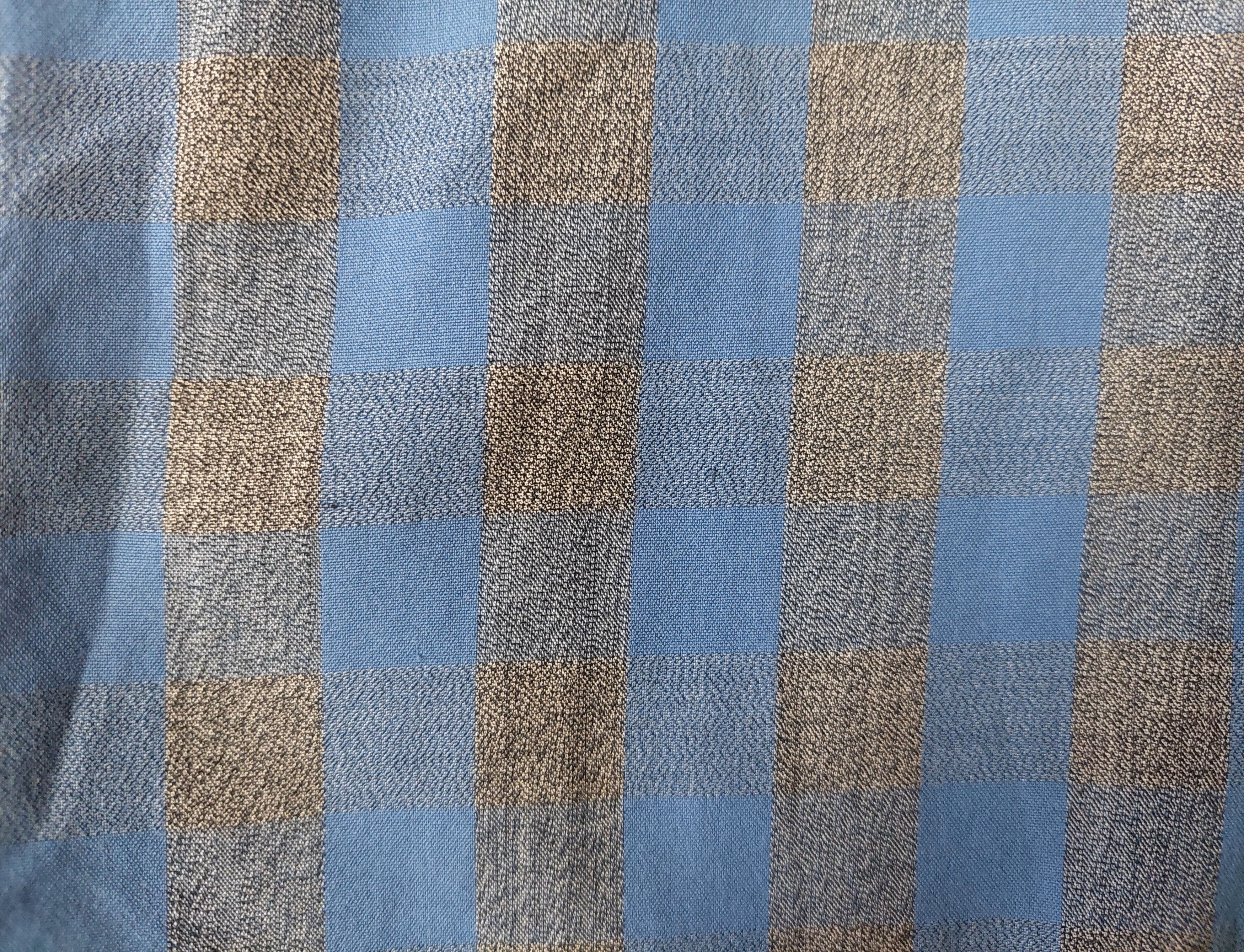 Claude Montana Claude Montana Paris Blue Check Shirt Vintage 80s Size US S / EU 44-46 / 1 - 21 Thumbnail