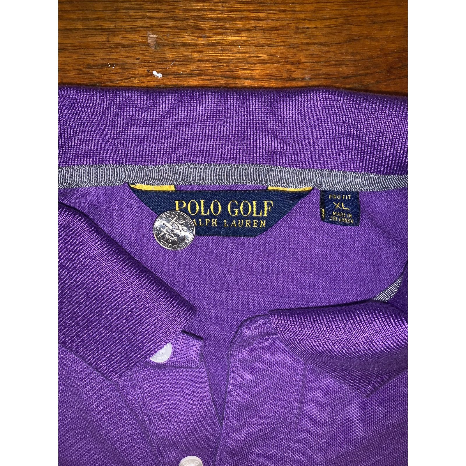 Polo Ralph Lauren Polo Golf Ralph Lauren Purple Polo Shirt Mens XL Pro Fit Size US XL / EU 56 / 4 - 3 Thumbnail