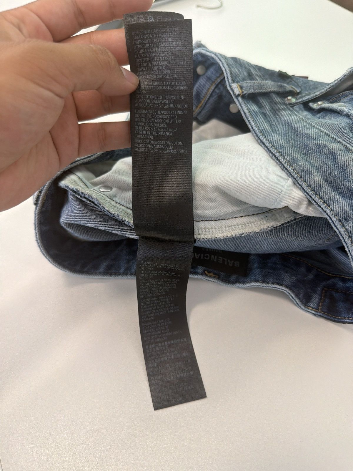 Balenciaga Balenciaga Graffiti Jeans Size US 32 / EU 48 - 10 Thumbnail