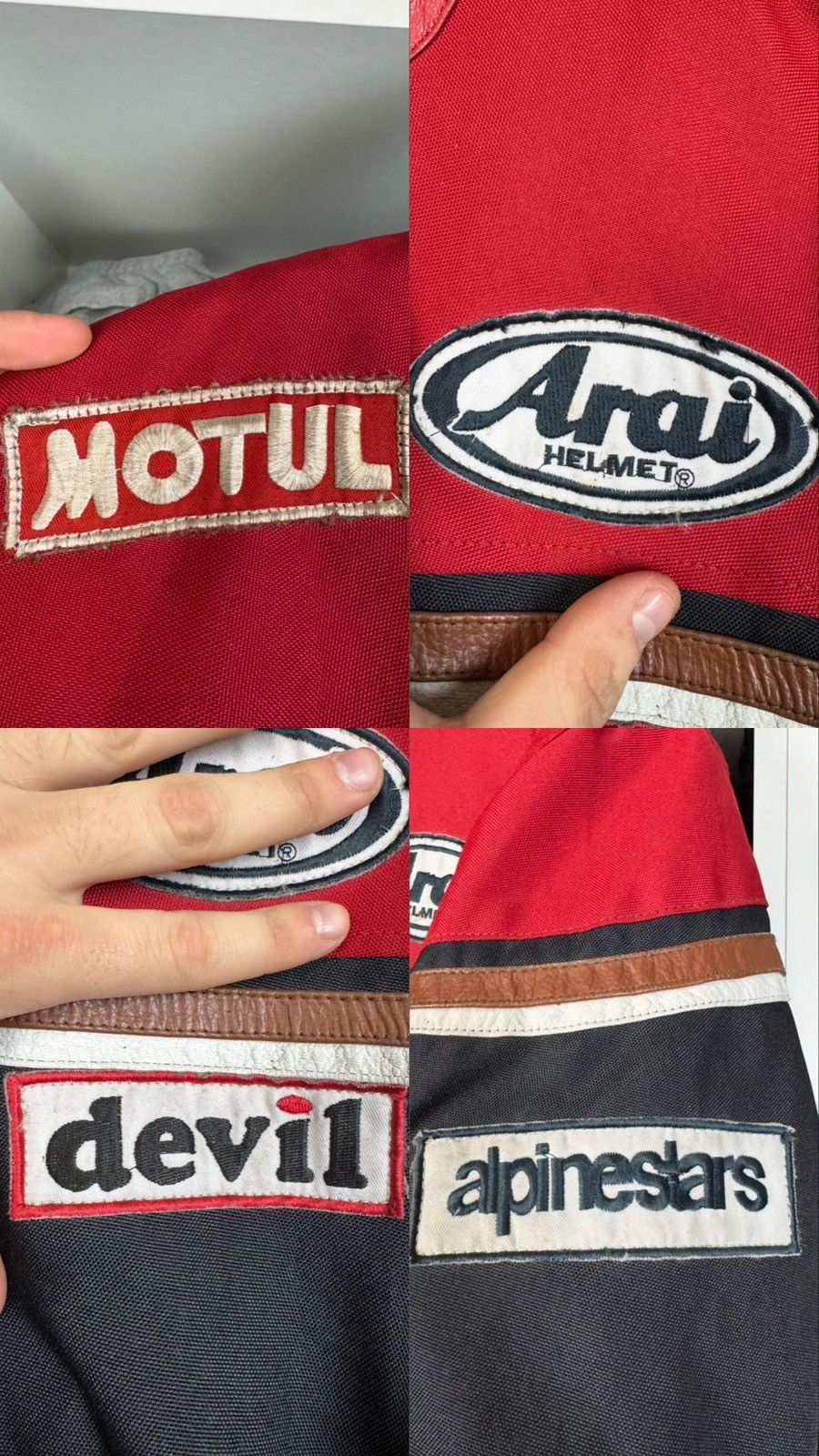 Other Vintage Lucky Strike Racing Moto Jacket Men’s Y2K Size US XL / EU 56 / 4 - 6 Thumbnail