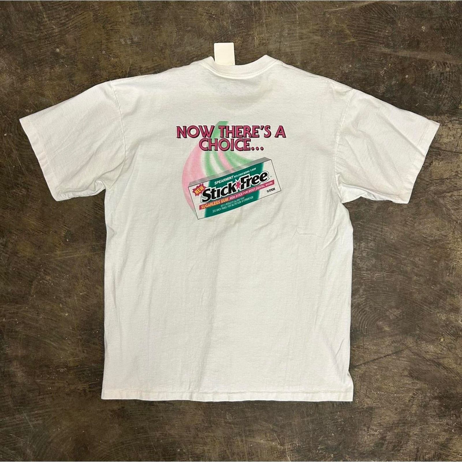 Other VTG Stick Free Gum Promo Tshirt Size US XL / EU 56 / 4 - 1 Thumbnail