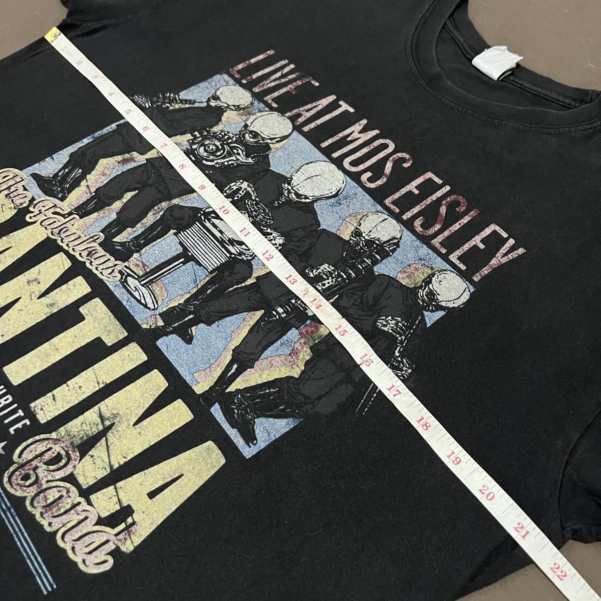 Band Tees × Star Wars Star Wars The Fabulous Cantina Band On Tour Tee Faded Size US L / EU 52-54 / 3 - 8 Thumbnail