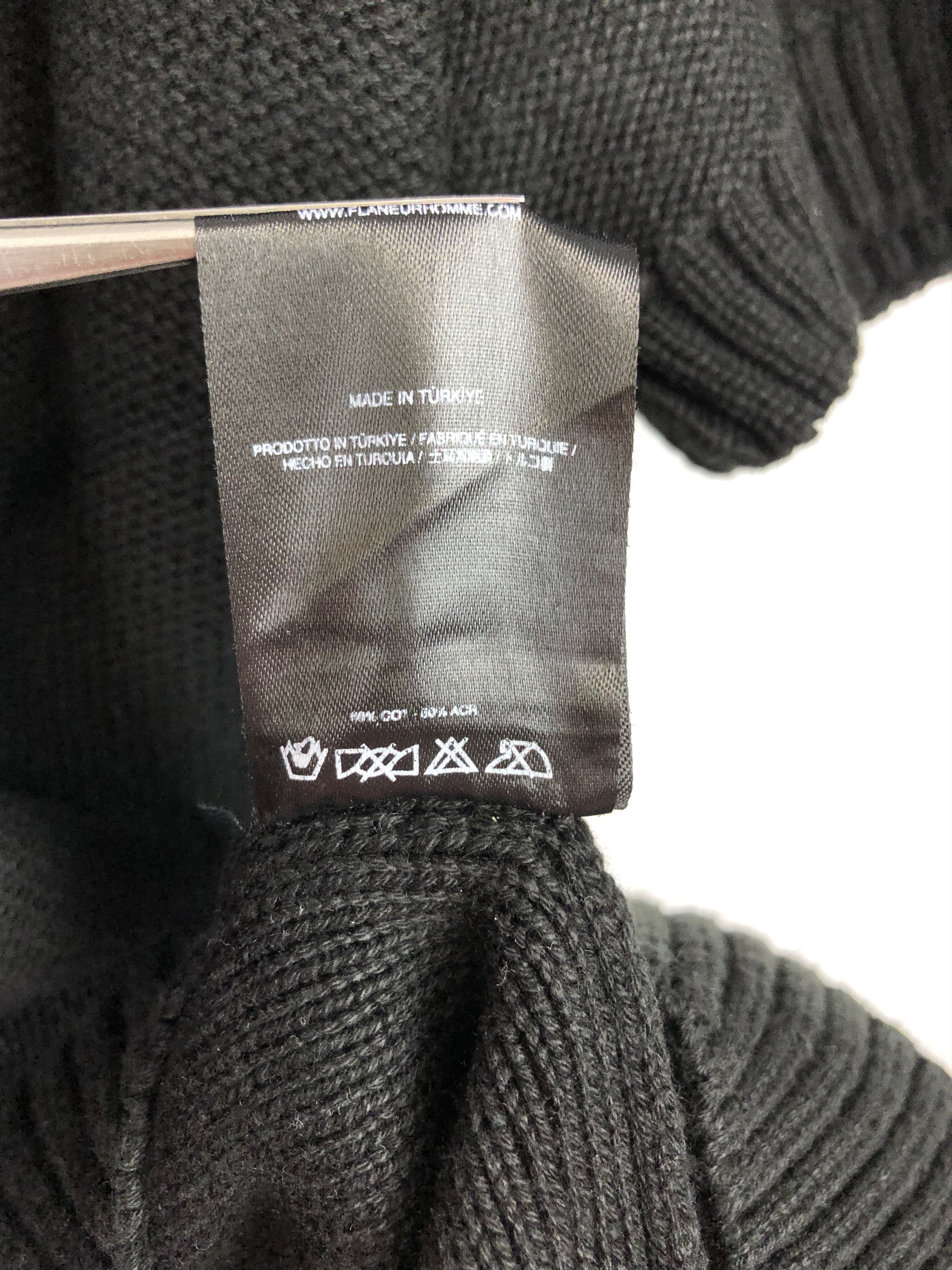 Other Flaneur Homme Black Mens Shirt Rare Jersey Fashion Style Size US M / EU 48-50 / 2 - 9 Thumbnail