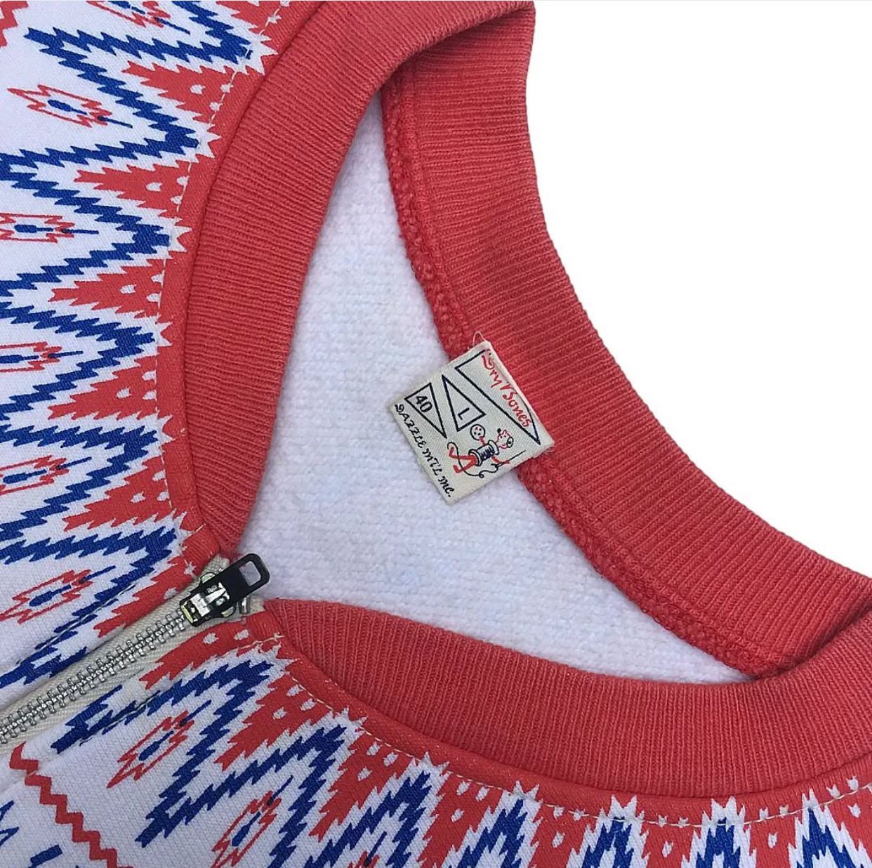 Dry Bones Dry Bones Snow Flake Half Zip Sweatshirt Size US L / EU 52-54 / 3 - 3 Thumbnail