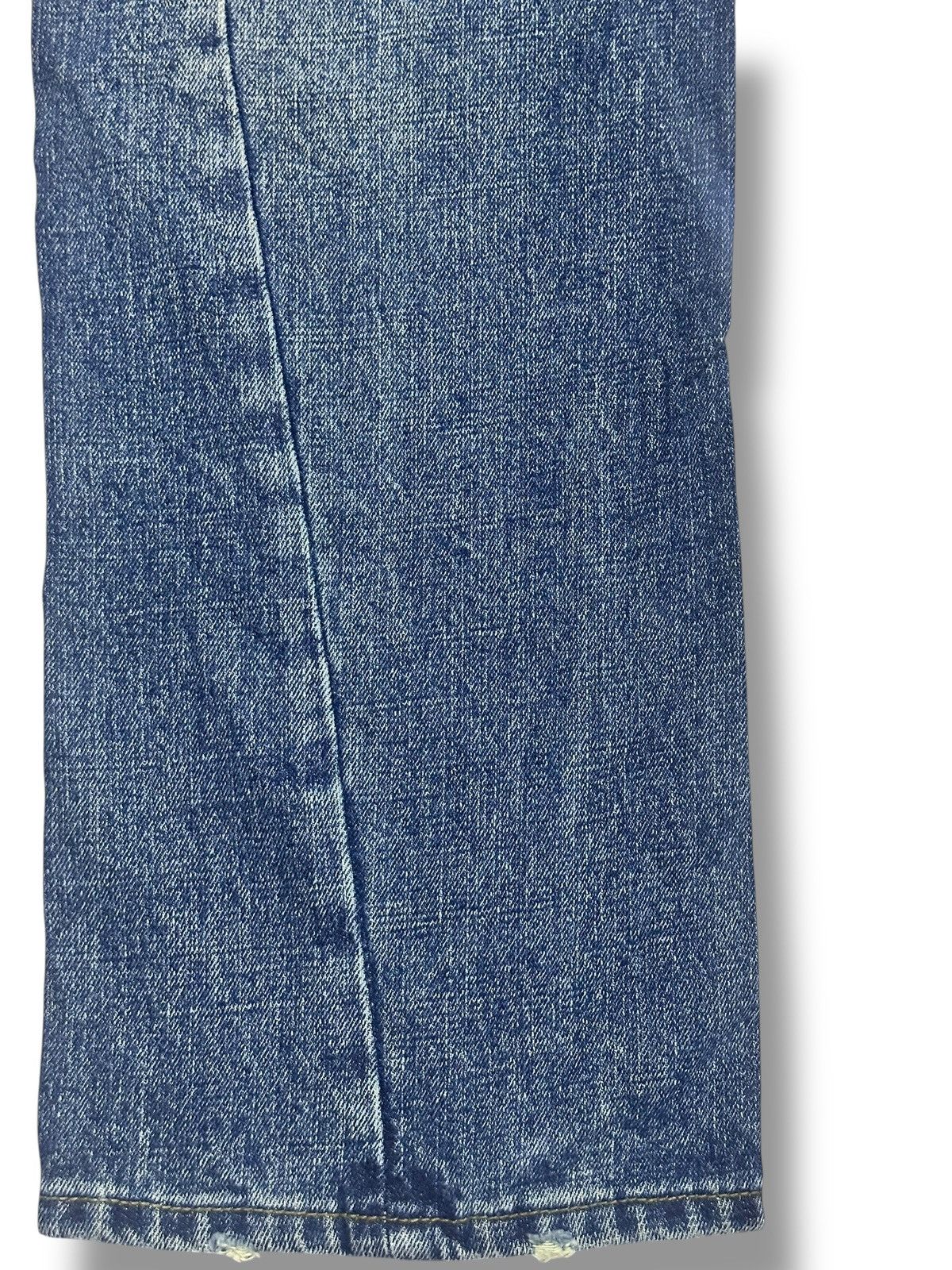 Japanese Brand Vintage Reac Distressed Jeans Baggy Loose Style & Faded Wash Size US 36 / EU 52 - 11 Thumbnail