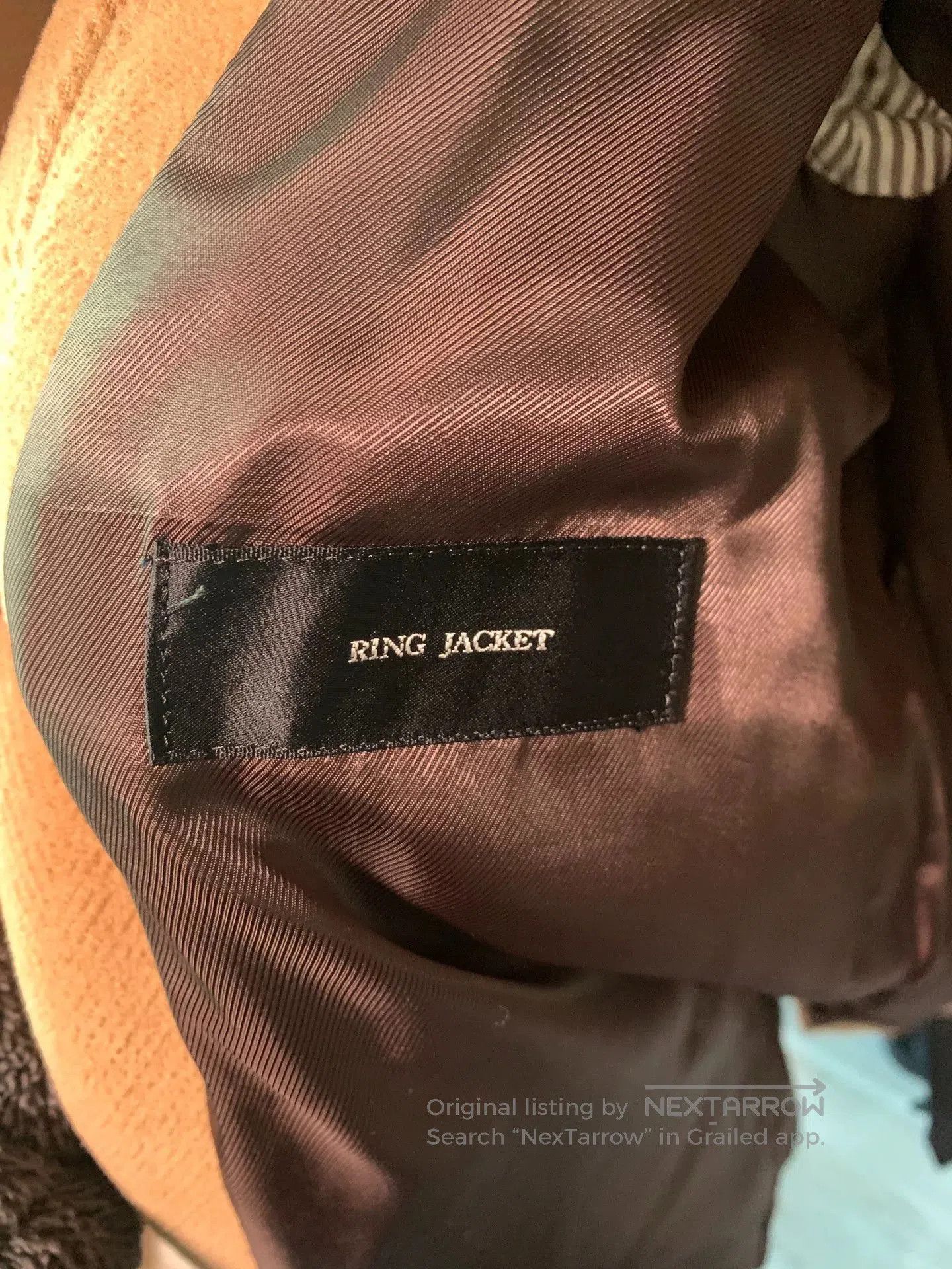 Ring Jacket wool coat with belt for autumn winter. Size US M / EU 48-50 / 2 - 5 Thumbnail