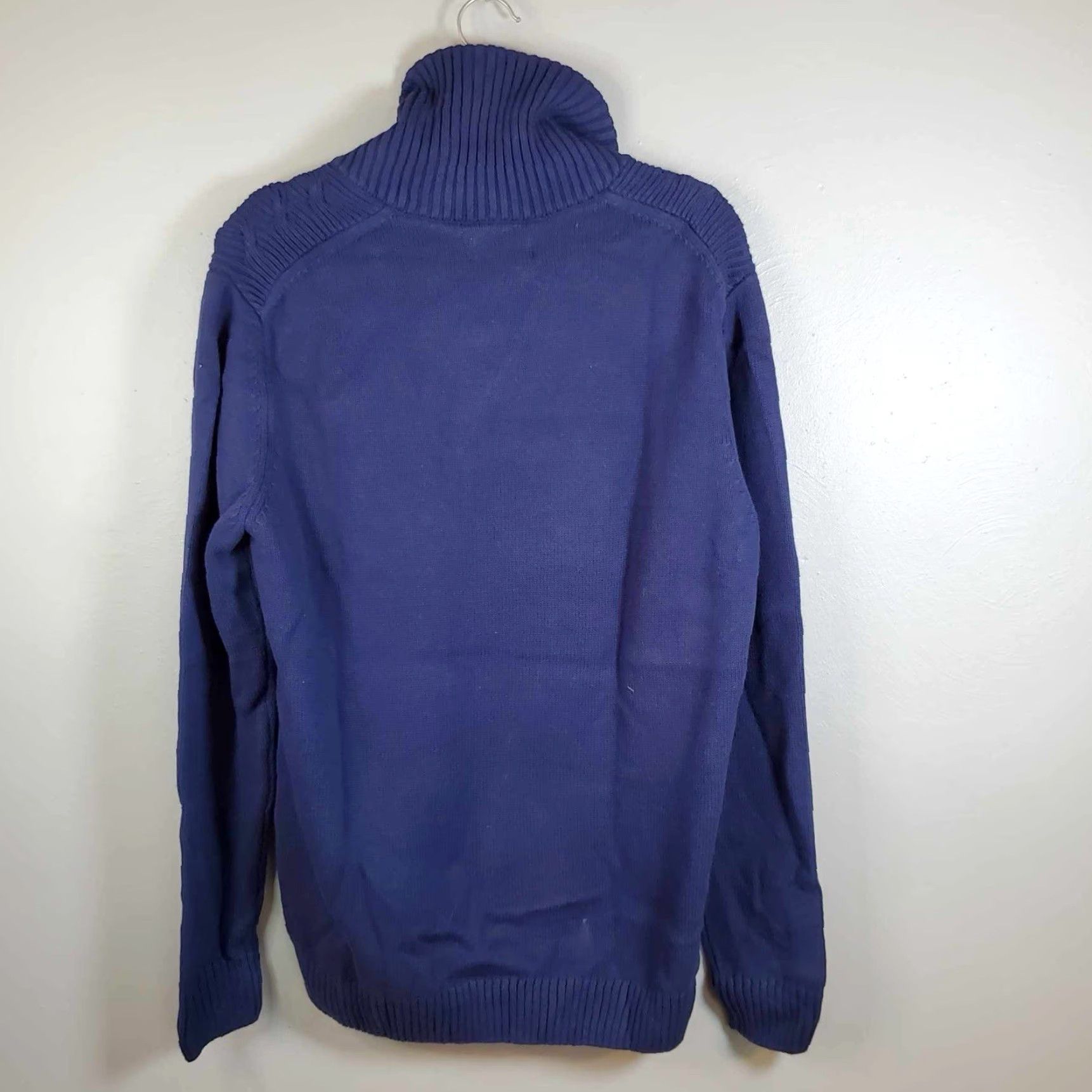 Club Room Club Room Mens Chunky Knit Sweater Karanda Cowl Neck NWT 100% Cotton Size L Size US L / EU 52-54 / 3 - 5 Thumbnail
