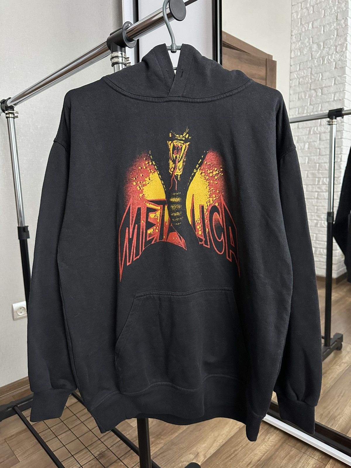 Metallica Metallica Vintage Band Rock Hoodie Pullover 90s Size US M / EU 48-50 / 2 - 4 Thumbnail