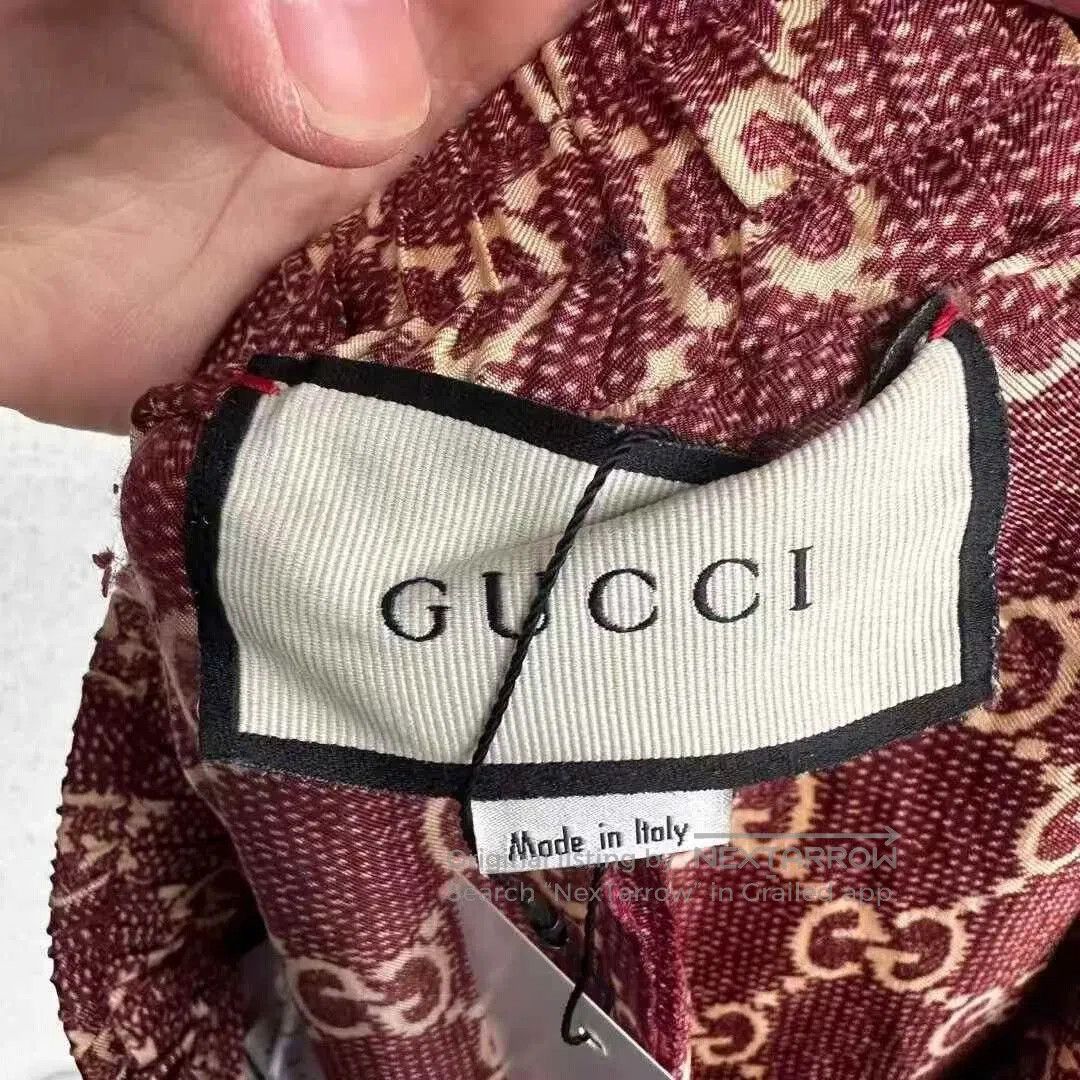 Gucci Gucci Full Print GG Pants. Size 22" - 2 Thumbnail