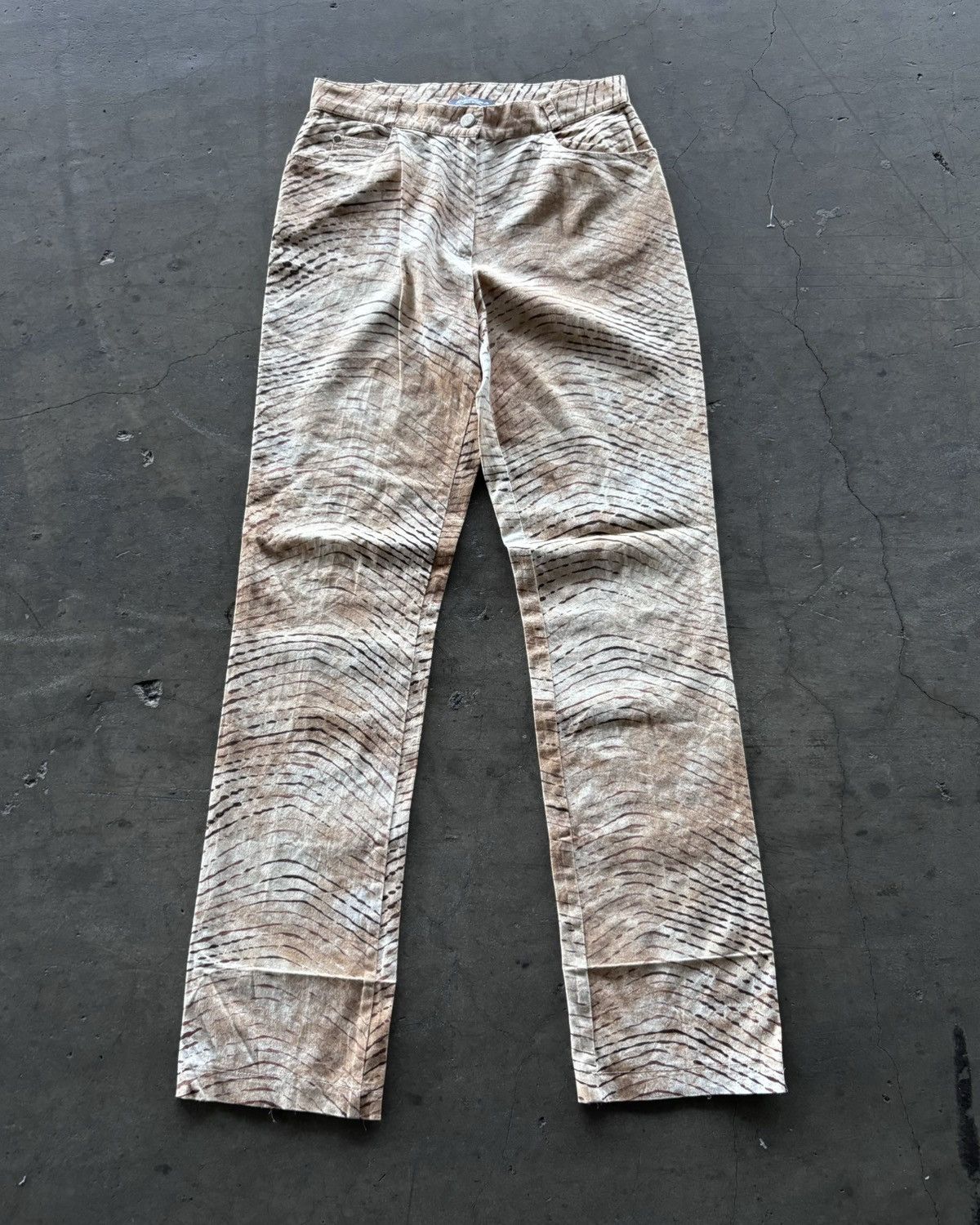 If Six Was Nine × Japanese Brand × Le Grande Bleu (L.G.B.) Radino Full Print Made In Italy Size US 30 / EU 46 - 4 Thumbnail