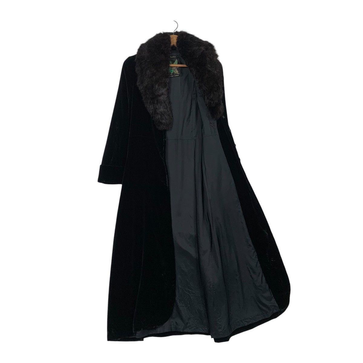 Other Luvia By Aoyama Arisa Faux Fur Velvet Coat Size S / US 4 / IT 40 - 9 Thumbnail