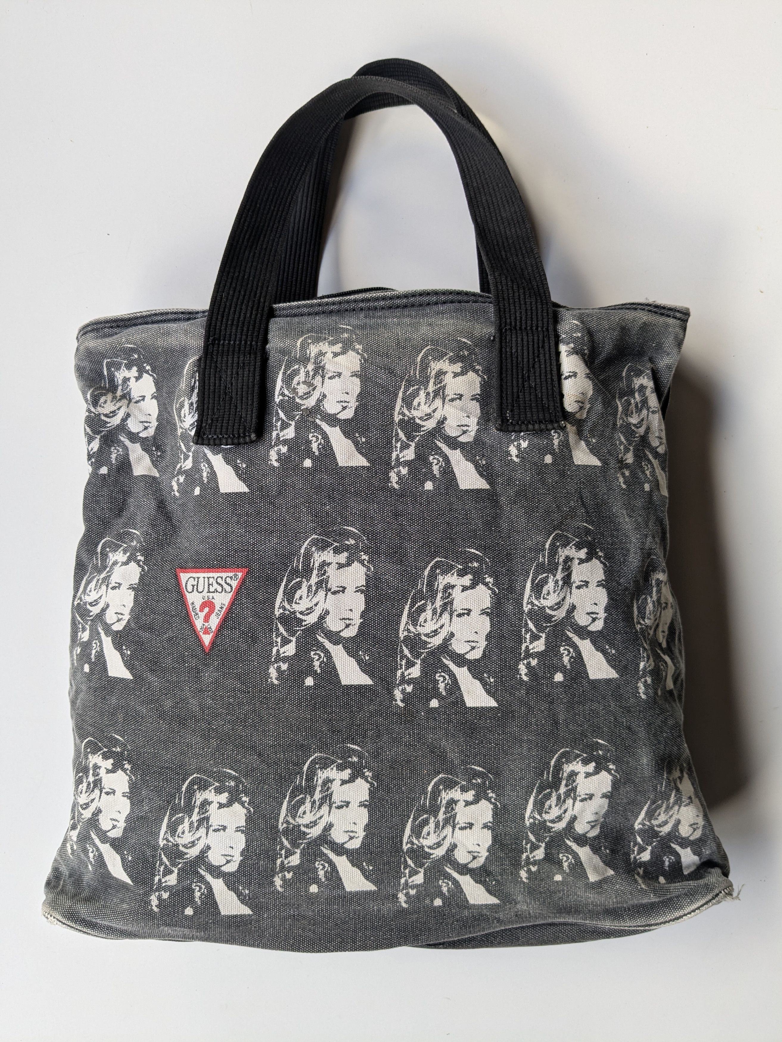 Guess Vintage GUESS x Claudia Schiffer denim tote bag Size ONE SIZE - 2 Thumbnail