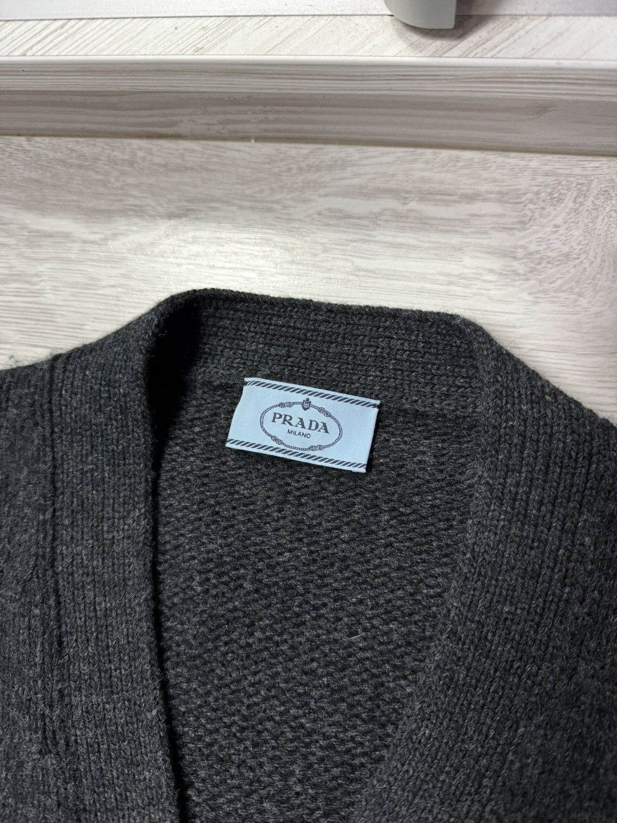 Prada Prada Milano Wool Cardigan Oversized Fit 2023 Button Sweater Size S / US 4 / IT 40 - 8 Thumbnail