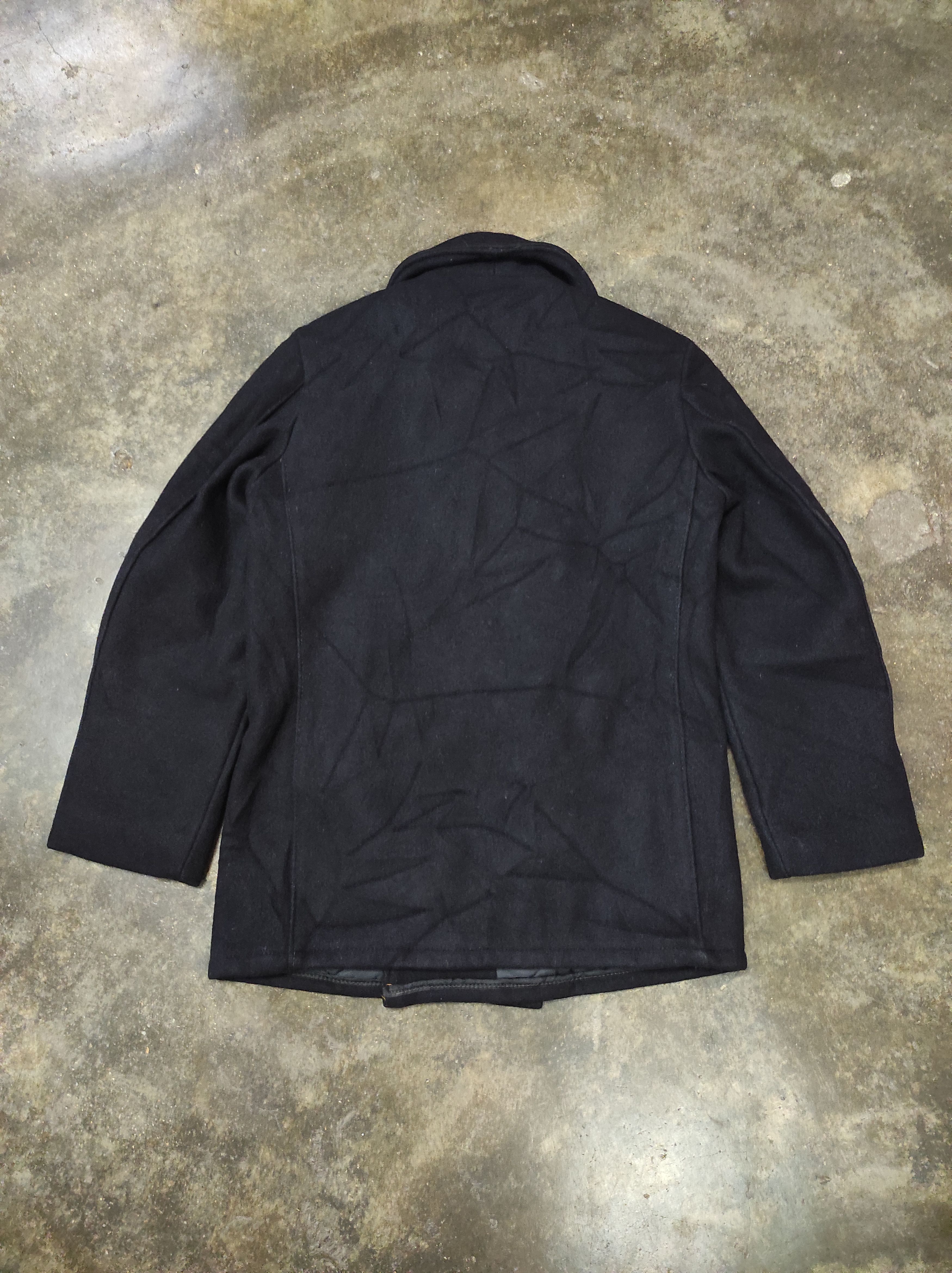 Schott × Vintage MFG BY SCHOTT US 740N PEA JACKET WOOL Size US M / EU 48-50 / 2 - 5 Thumbnail