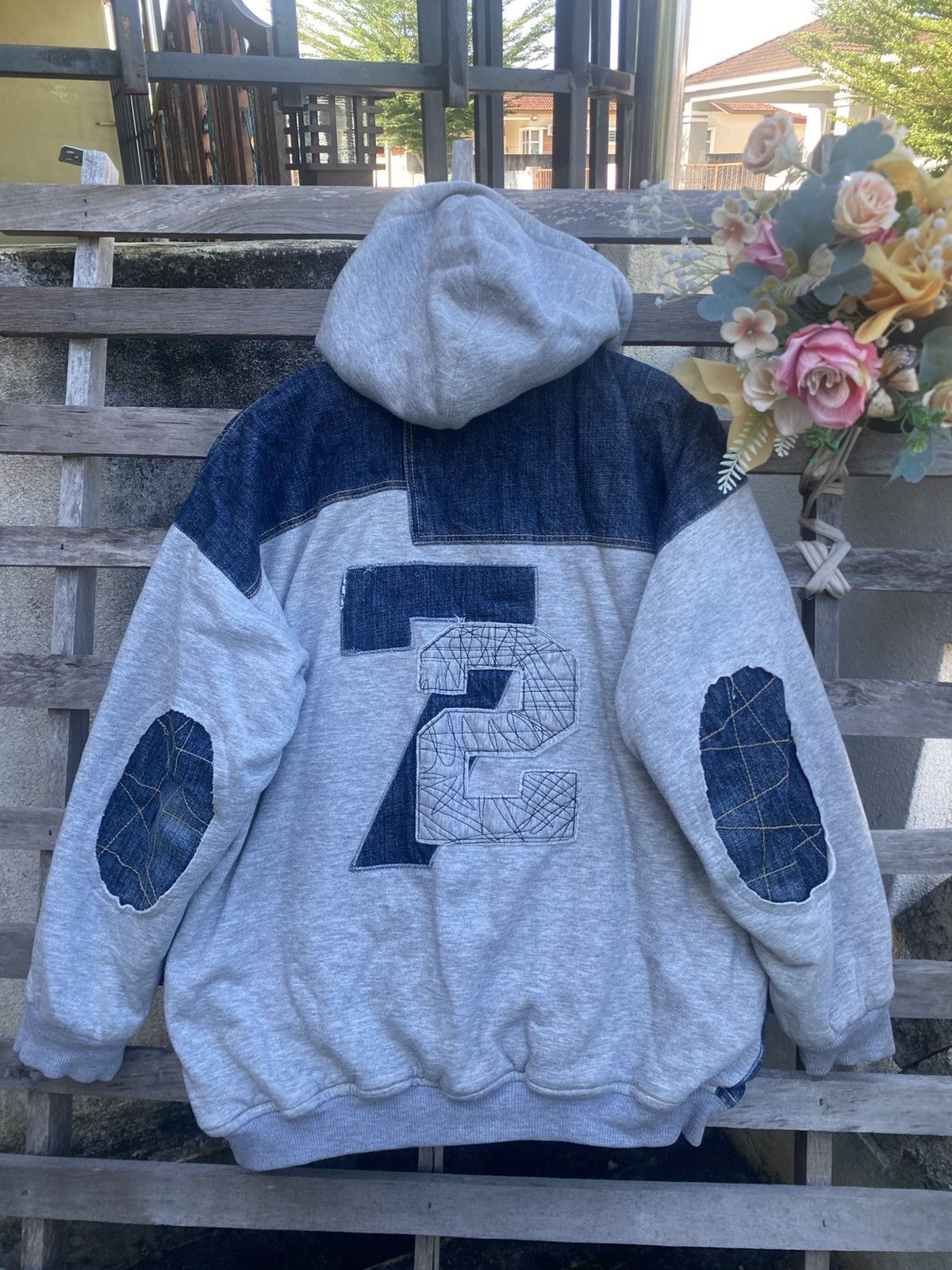 Ecko Unltd. Vintage Ecko Unltd Full Zip Denim Hoodie Jacket Size US XL / EU 56 / 4 - 8 Thumbnail
