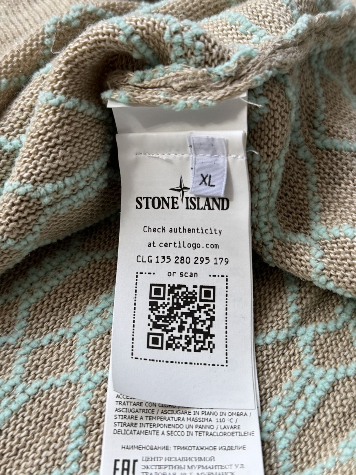 Stone Island Shadow Project Stone Island Shadow Project Knit Sweater Size US XL / EU 56 / 4 - 20 Thumbnail
