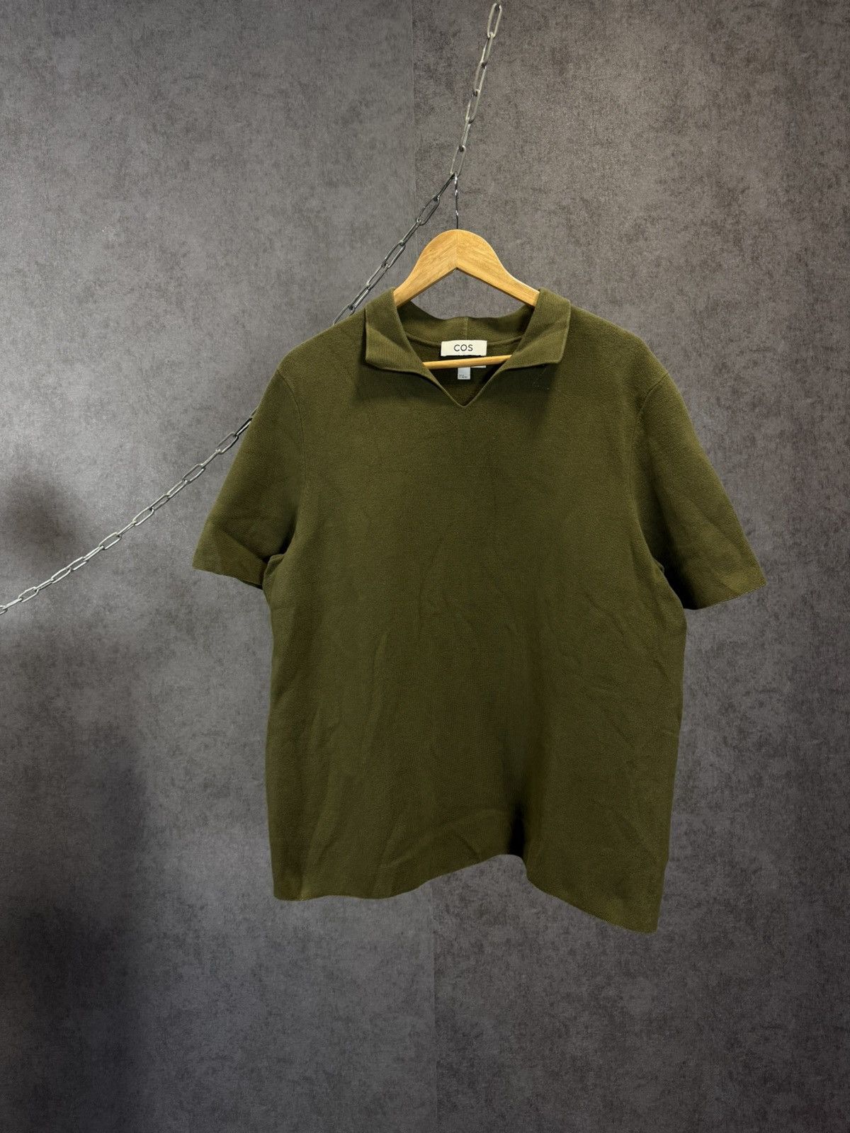 Cos COS designer relaxed heavy polo tee Size US XL / EU 56 / 4 - 1 Thumbnail