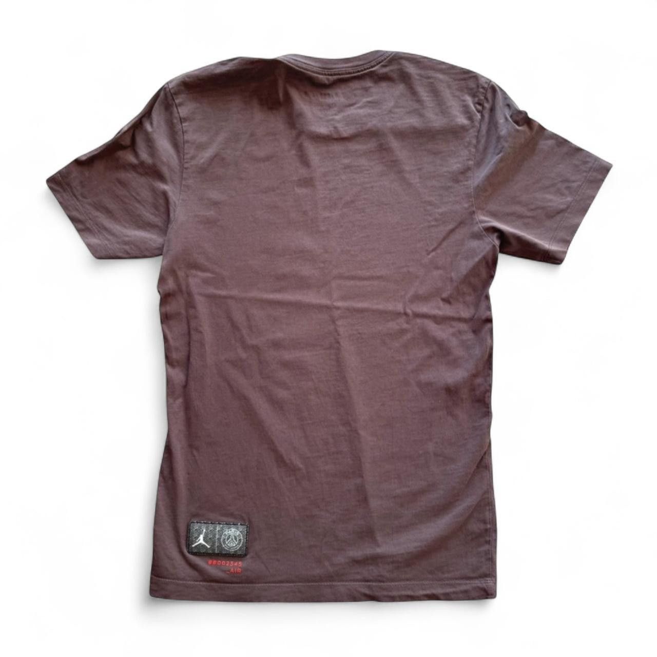 Jordan Brand Paris Saint-Germain x Jordan Men's Size XS Brown T-Shirt Size US S / EU 44-46 / 1 - 2 Thumbnail