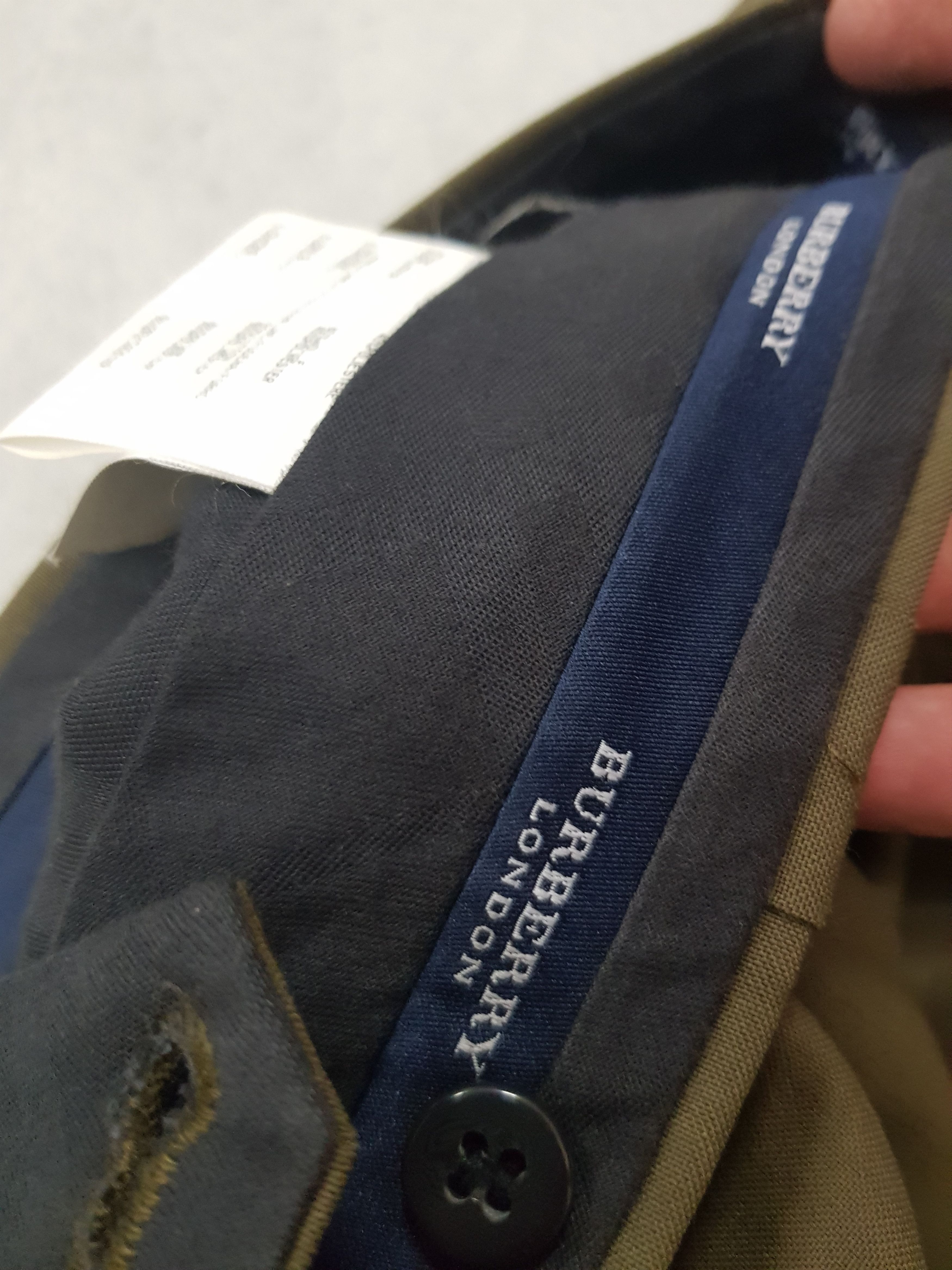 Burberry × Designer × Vintage OG burberry Vintage Green Wide leg pleated chino Trousers Size US 34 / EU 50 - 8 Thumbnail