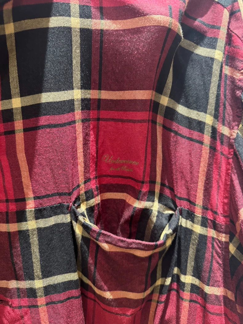 Undercover undercover Classic Black Plaid Shirt 2502-Nextarrow Size US L / EU 52-54 / 3 - 5 Thumbnail