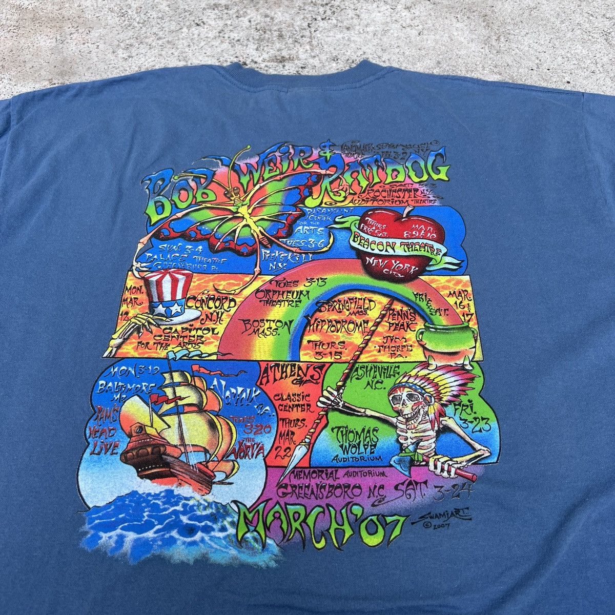 Grateful Dead Vintage Y2K Bob Weir and Ratdog Tour Tee XL Size US XL / EU 56 / 4 - 6 Thumbnail