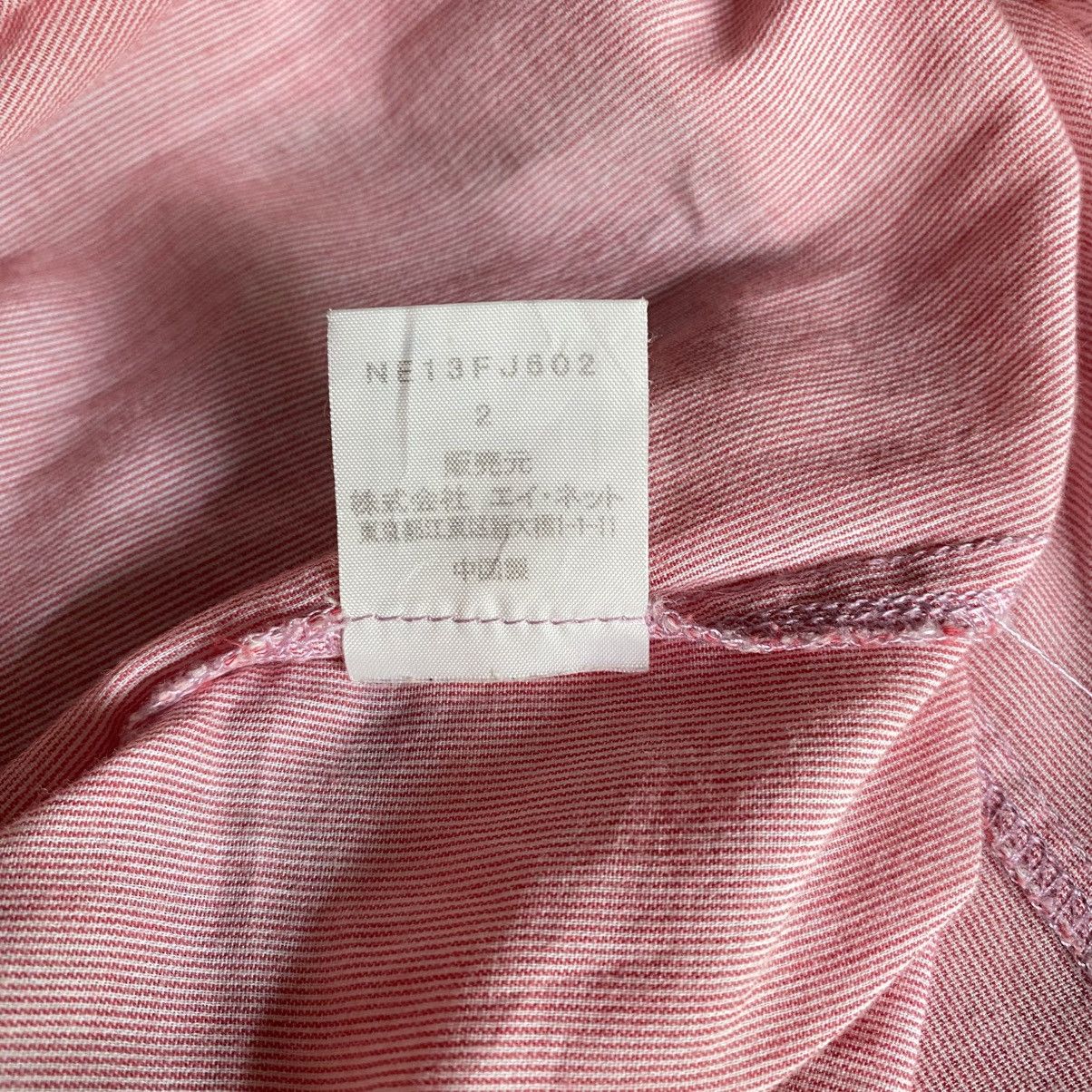 Ne-Net Ne-net Pink Puff Sleeve Babydoll Blouse Size XS / US 0-2 / IT 36-38 - 11 Thumbnail