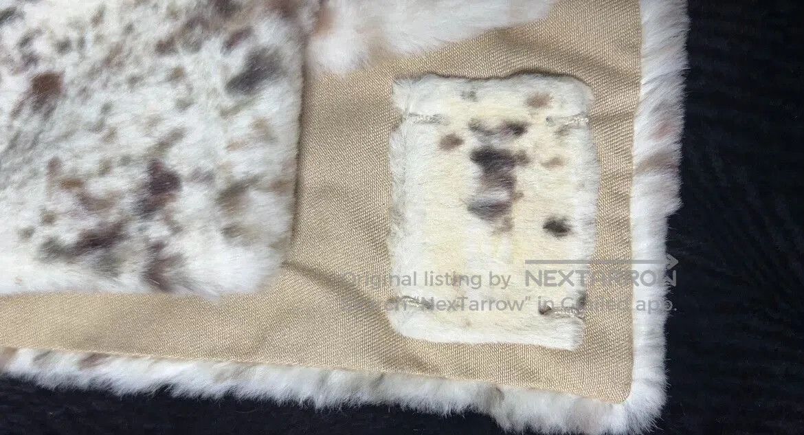 Fendi Fendi Fur Scarf with Spot Design. Size ONE SIZE - 4 Thumbnail
