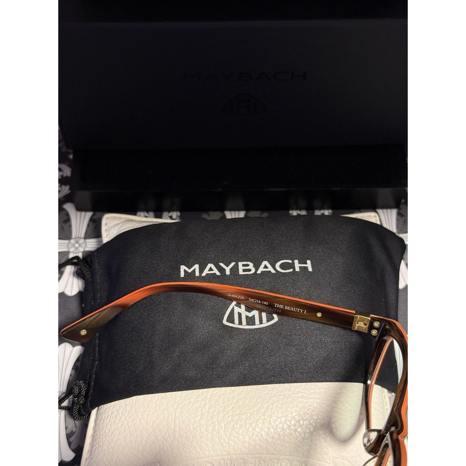 MAYBACH Eyewear Rare Maybach “The Beauty I” Wood Glasses Size ONE SIZE - 8 Thumbnail