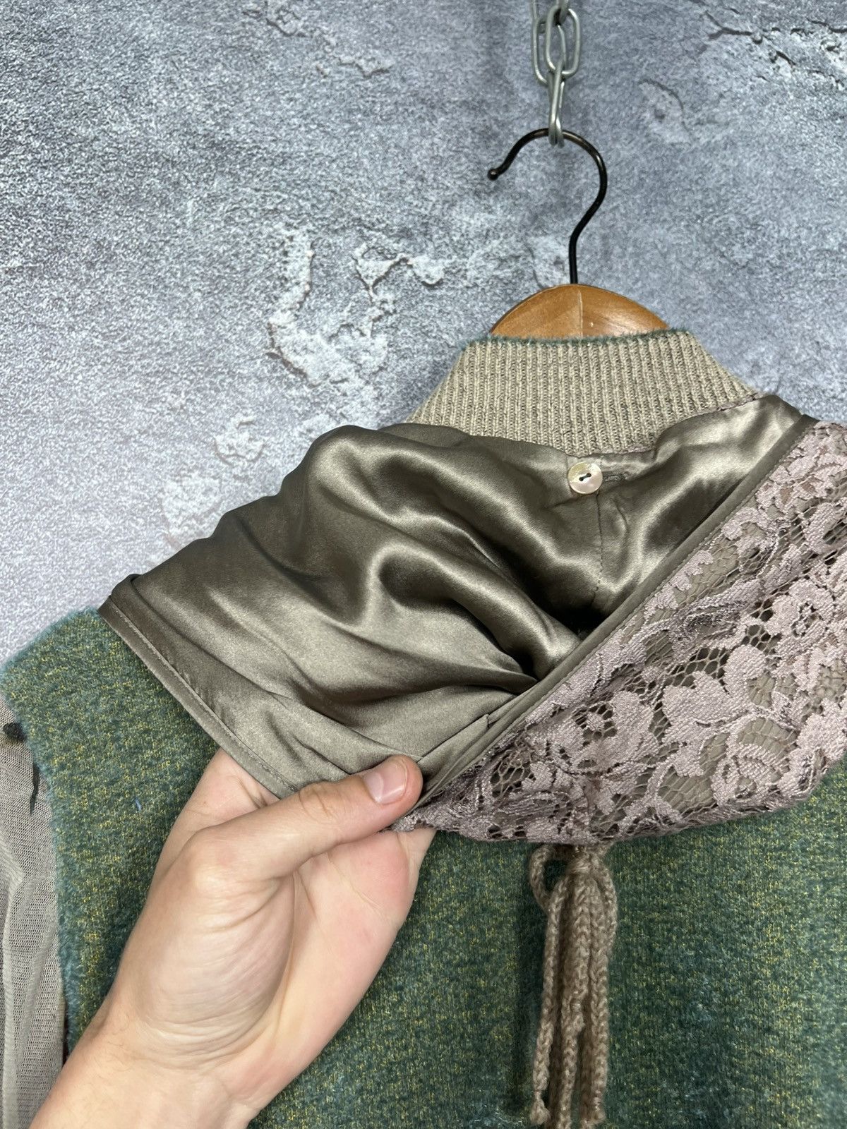 Vintage Vintage Tricot Chic Avant Garde Save the Queen Style Hoodie Size L / US 10 / IT 46 - 18 Thumbnail