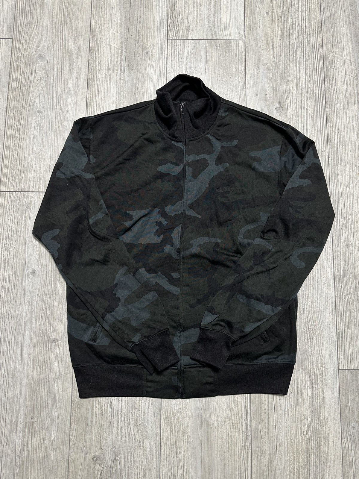 Carhartt Vintage Carhartt Jacket Zip Black Warm-Up Jacket Size L Size US L / EU 52-54 / 3 - 1 Thumbnail