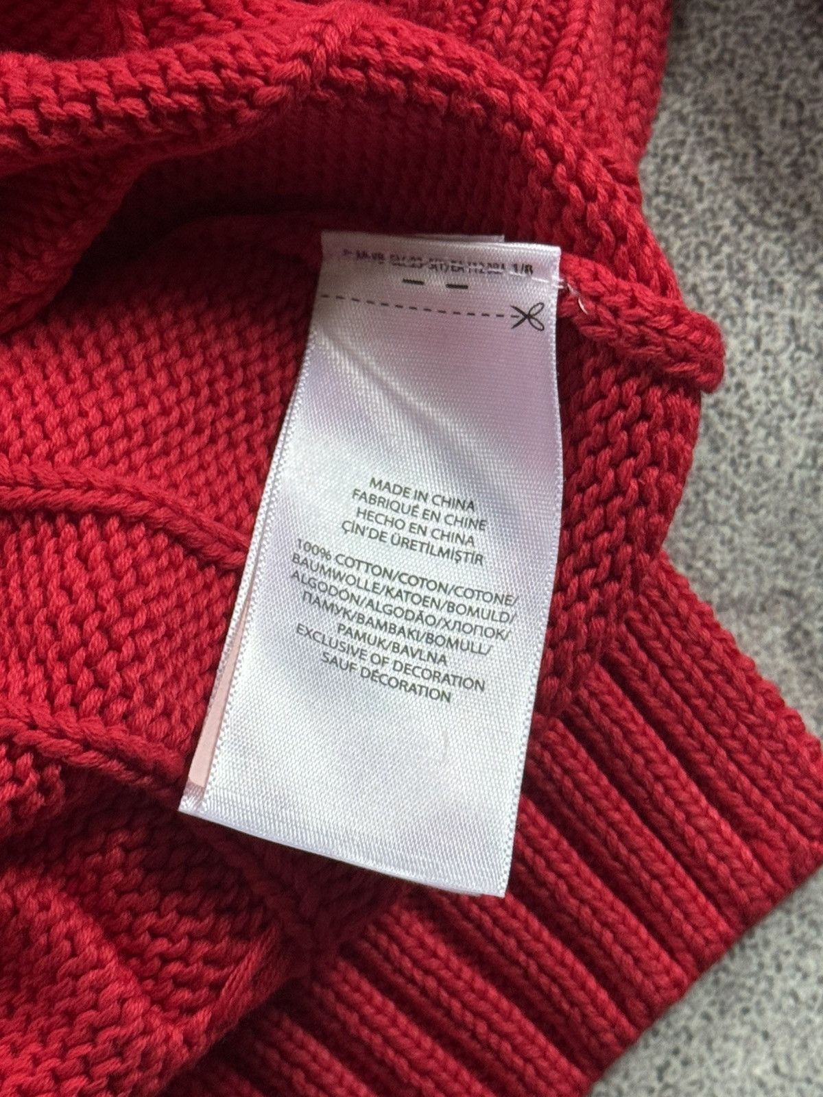 Polo Ralph Lauren Polo Ralph Lauren XS graphite pattern cable knitwear sweater Size XS / US 0-2 / IT 36-38 - 8 Thumbnail