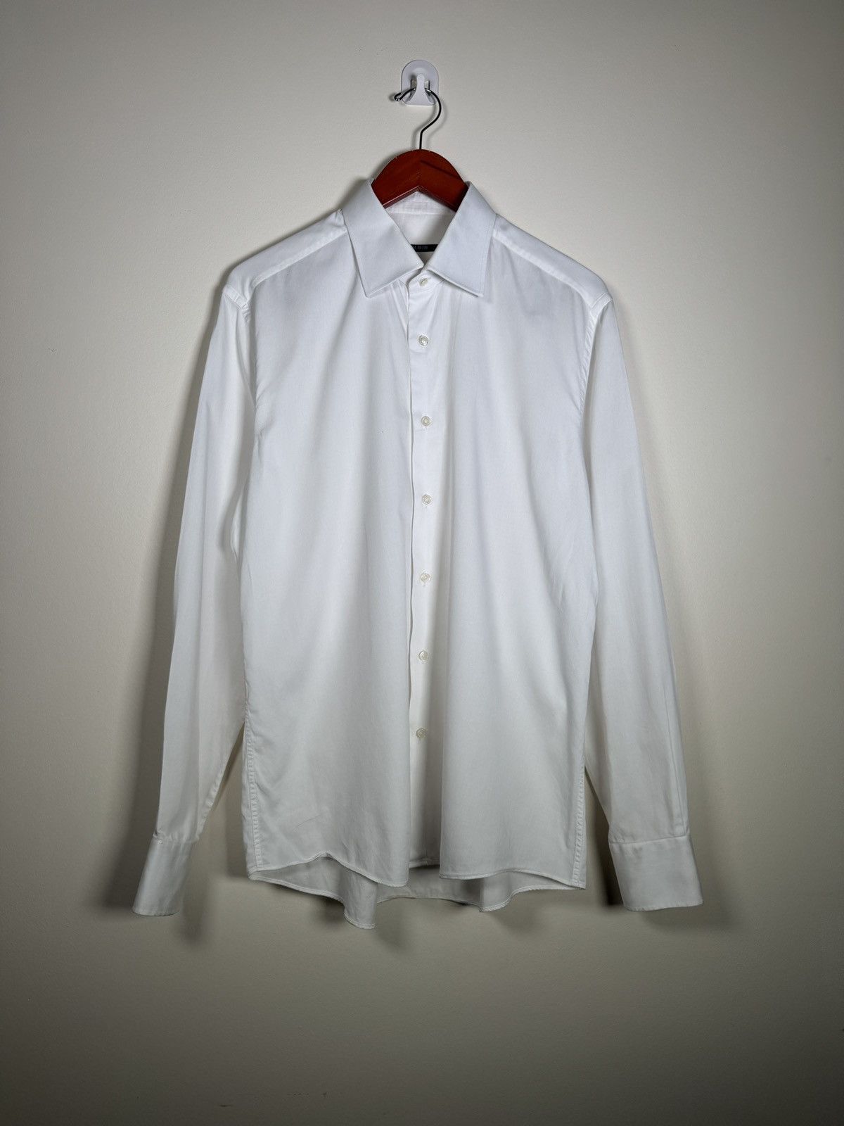 Pal Zileri Mens PAL ZILERI Dress shirt size 43/17 Made in Italy Size US L / EU 52-54 / 3 - 1 Thumbnail
