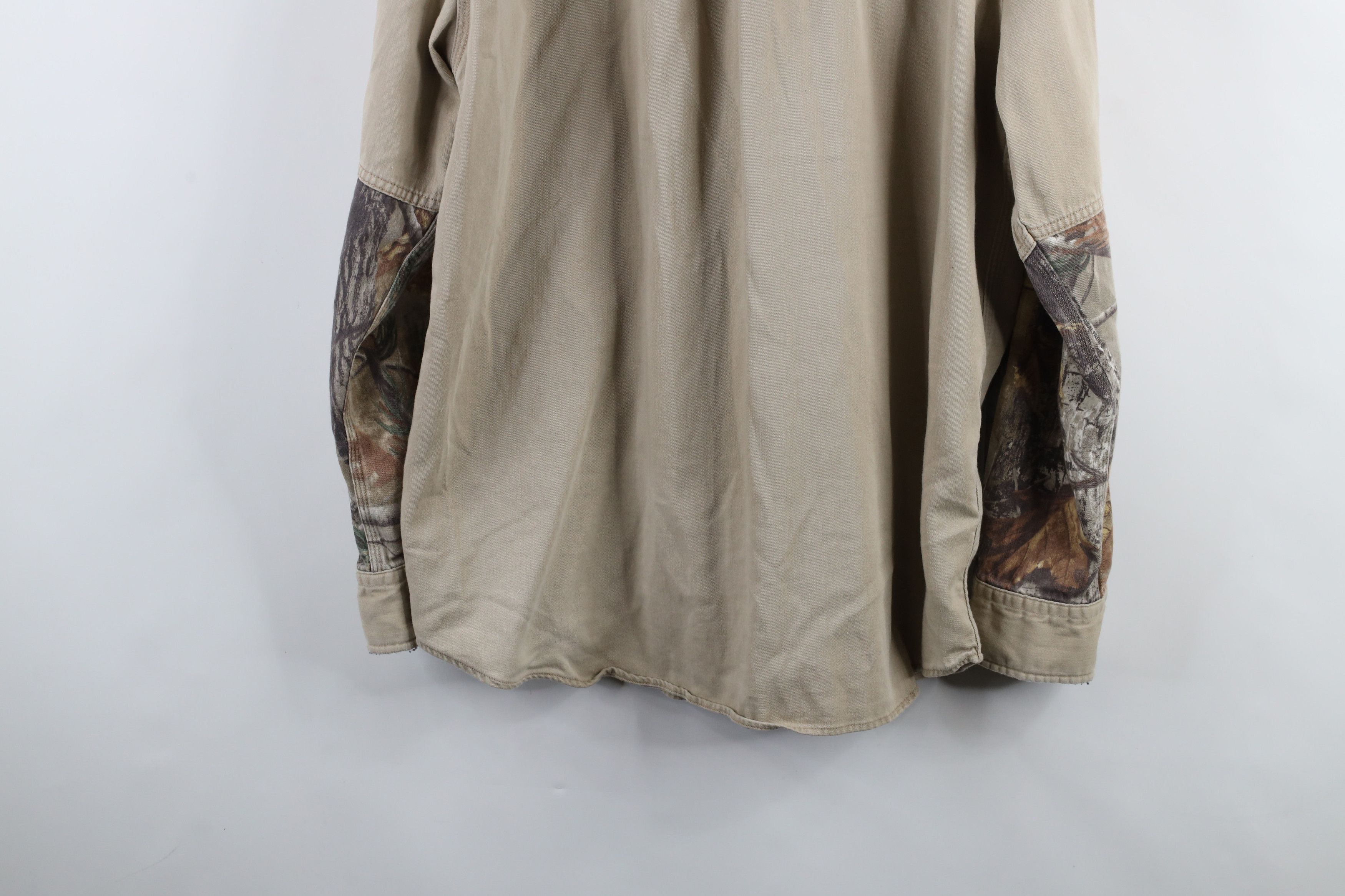 Vintage Vintage Tyndale FR Flame Resistant Camouflage Button Shirt Size US XL / EU 56 / 4 - 18 Thumbnail