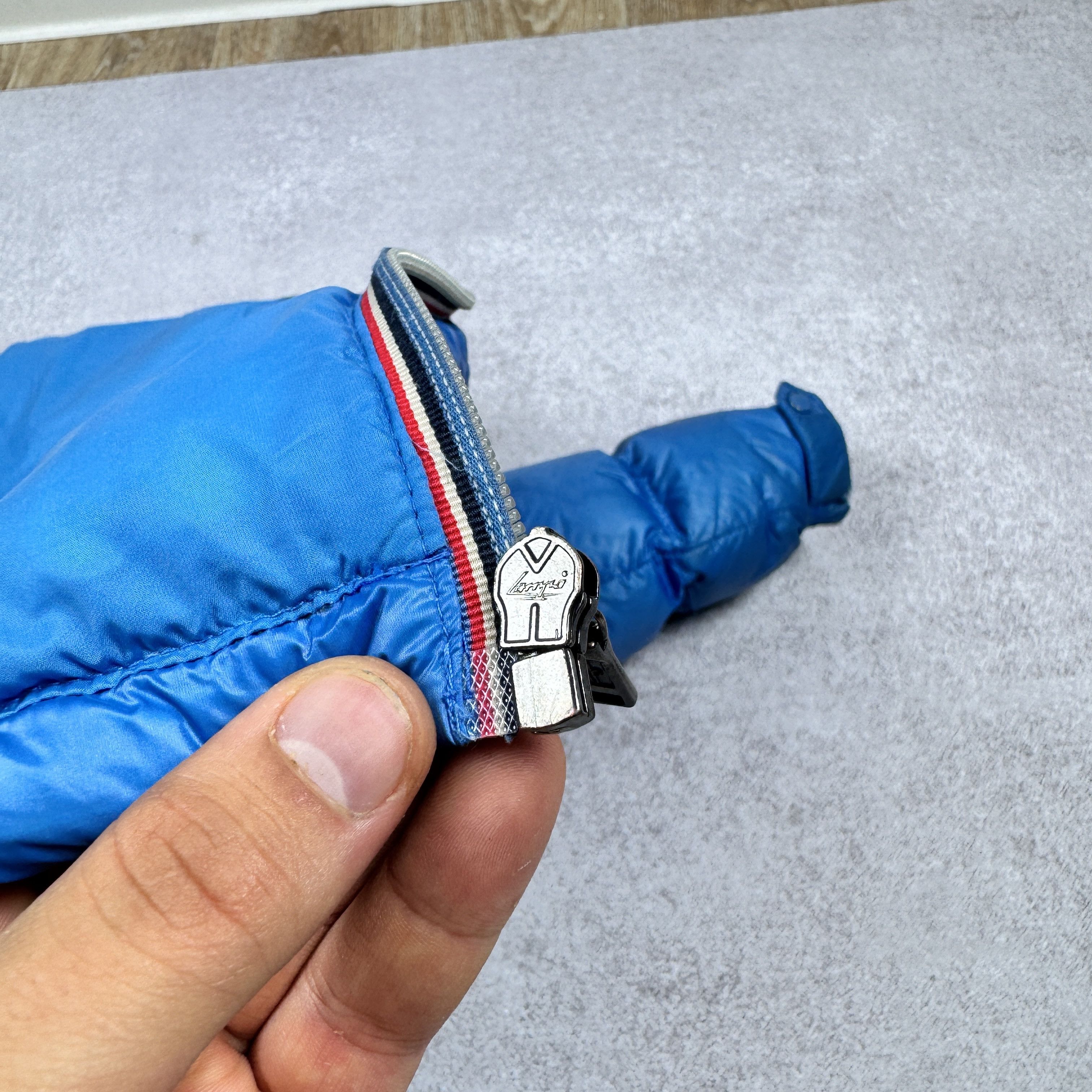 Moncler Original Moncler Gaston Blue Puffer Nylon Jacket Size 14Y Size US S / EU 44-46 / 1 - 13 Thumbnail