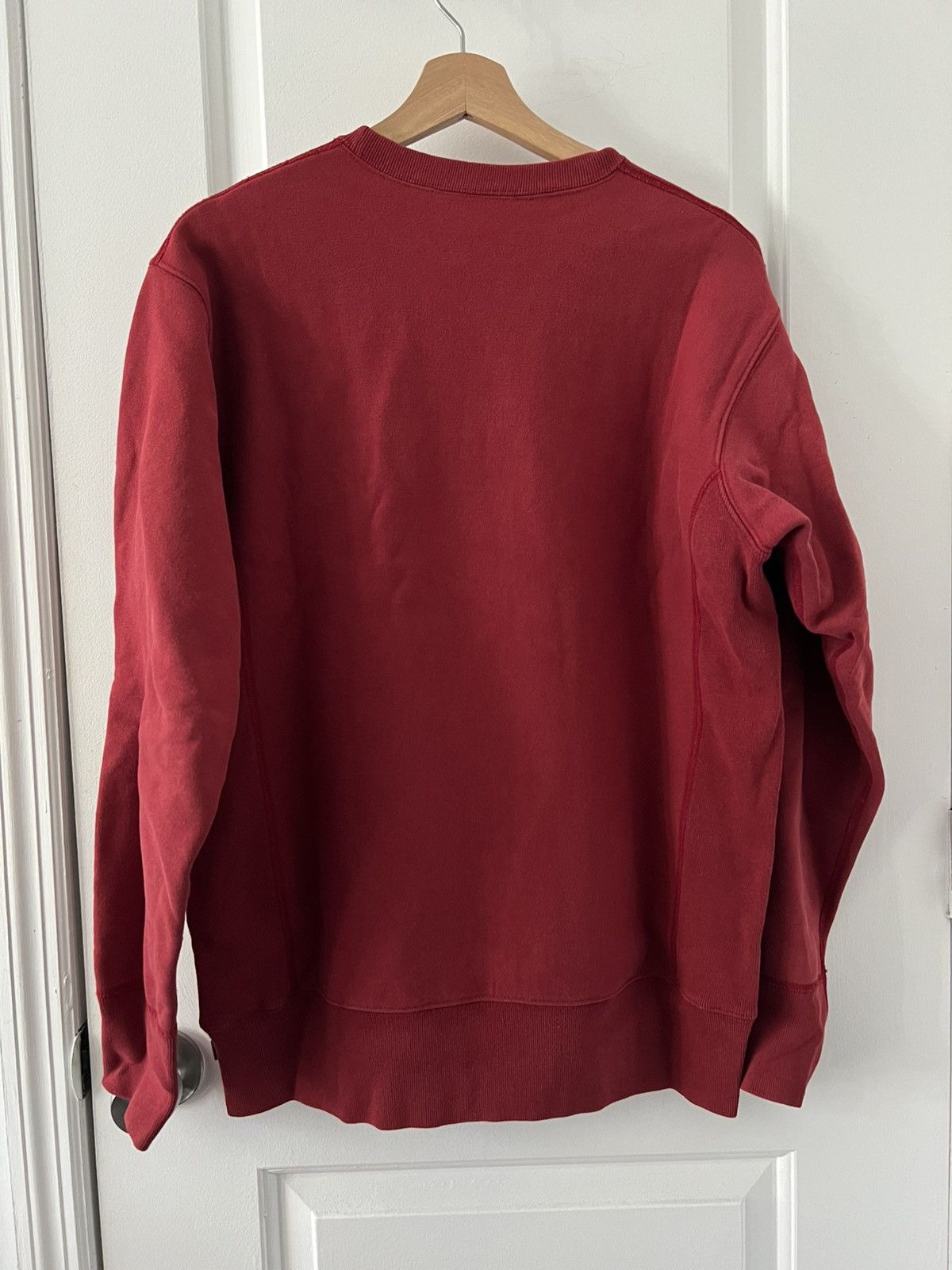 Supreme FW 2001 Supreme Gothic Logo Crewneck Size US M / EU 48-50 / 2 - 4 Thumbnail