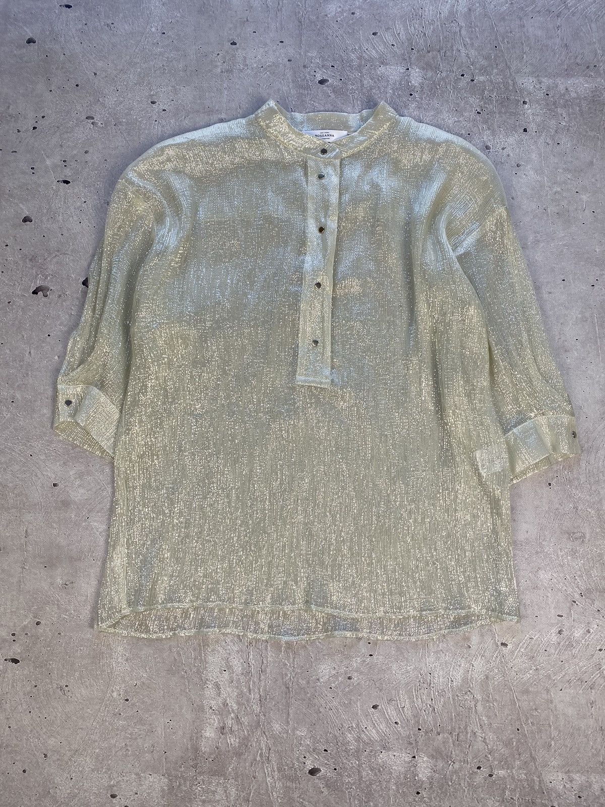 Designer × Vintage Rare Roseanna Paris France 5 Rue Froissart Blouses Size S / US 4 / IT 40 - 1 Thumbnail