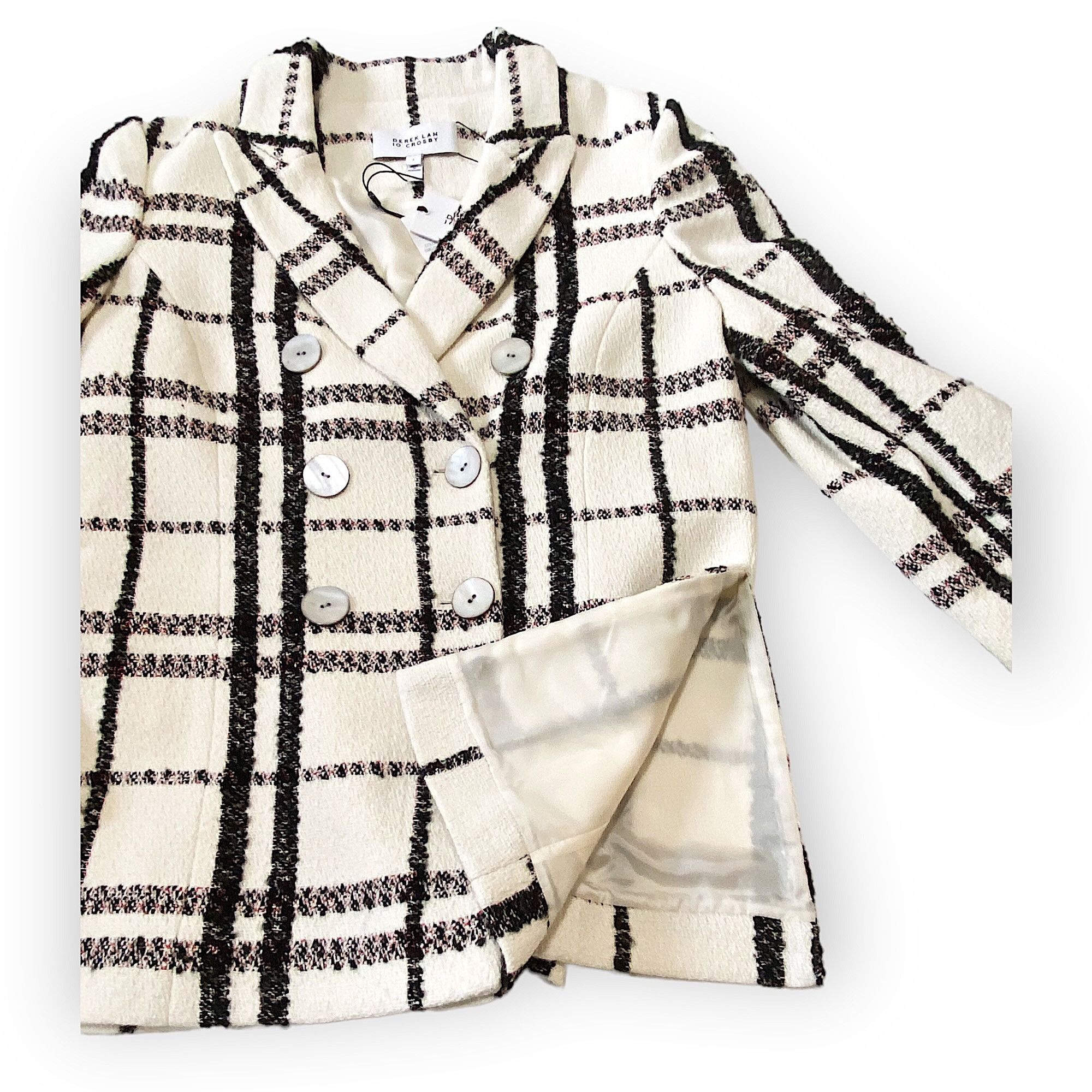 Derek Lam 10 Crosby NWT DEREK LAM 10 CROSBY Jacket, Plaid double breasted jacket Size M / US 6-8 / IT 42-44 - 5 Thumbnail