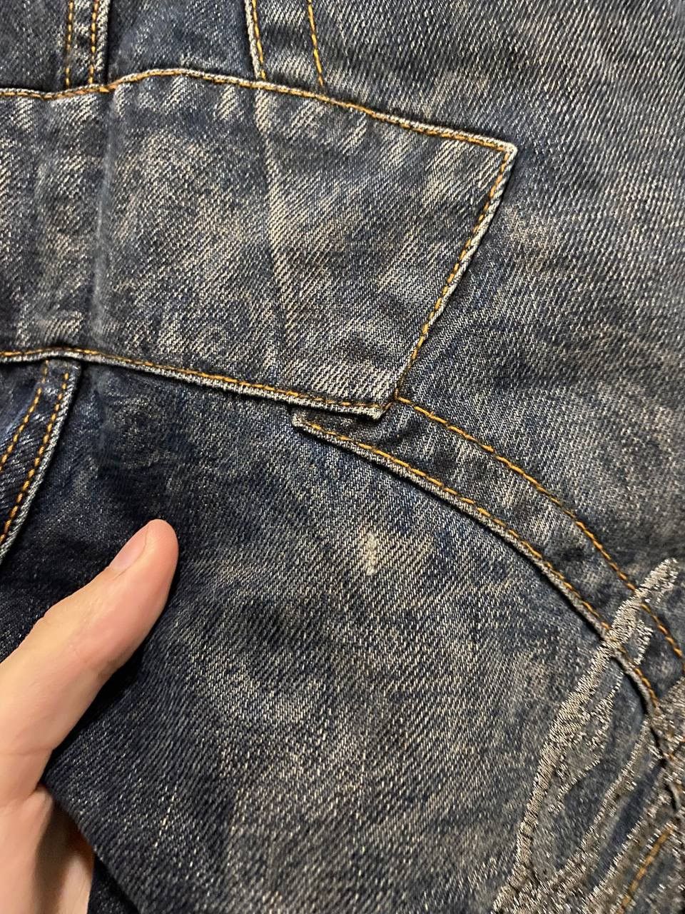 Grailed Archive Bray Jeans Detroit skeleton hands Denim Size US 31 - 7 Thumbnail
